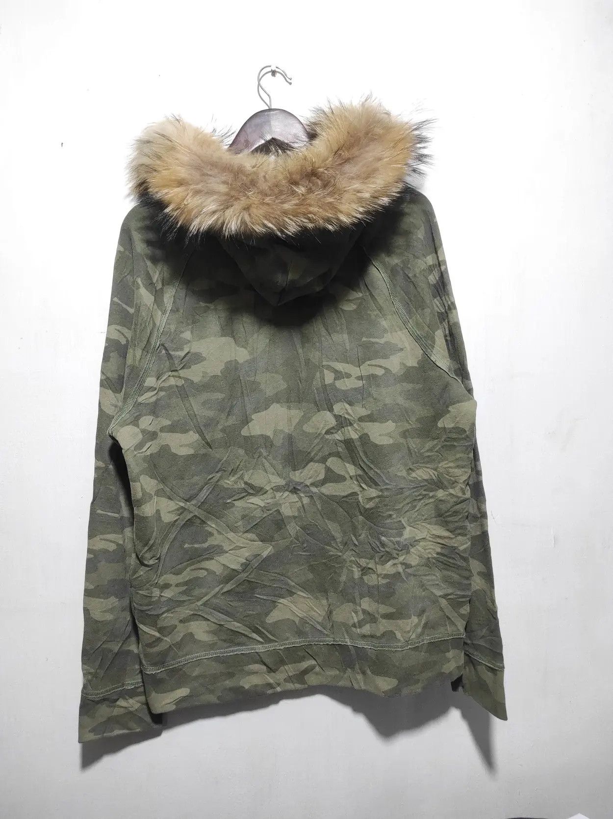 Hollister Hollister Camo fur hoodie ifsix LGB style Size US XL / EU 56 / 4 - 12 Thumbnail