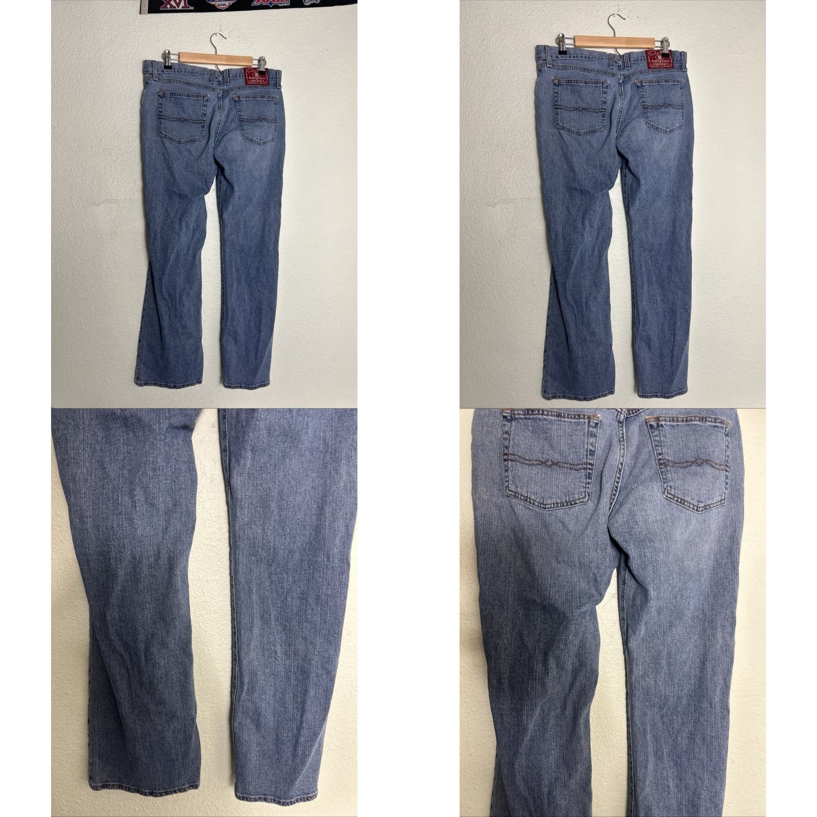 Lucky Brand Lucky Brand Jeans Women 14 Medium Wash Mid Rise Flare 34X32 Blue Size 36" / US 14 / IT 50 - 8 Thumbnail