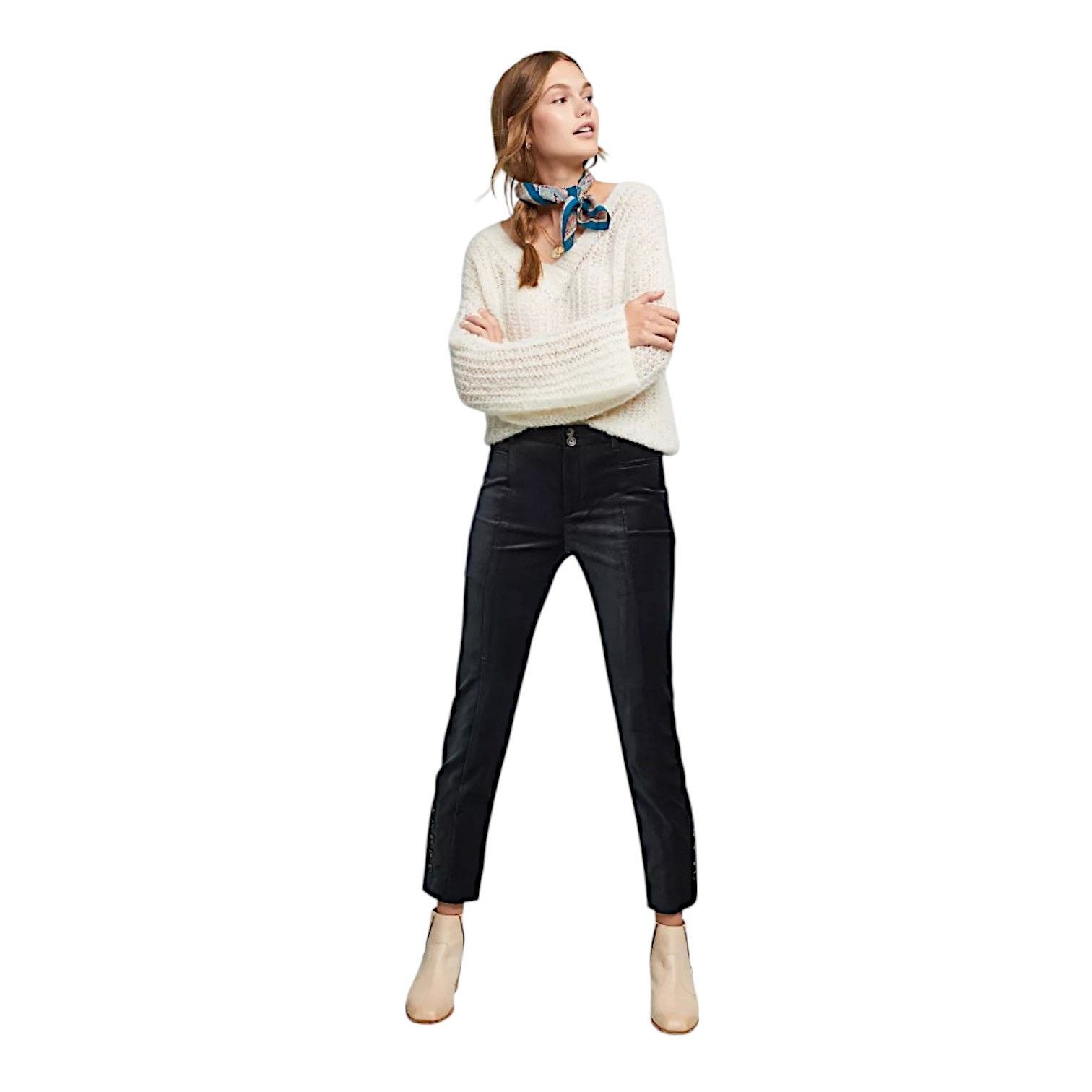 Anthropologie Anthropologie Black Pants | Size 0 Size 25" / US 0 / IT 36 - 7 Thumbnail