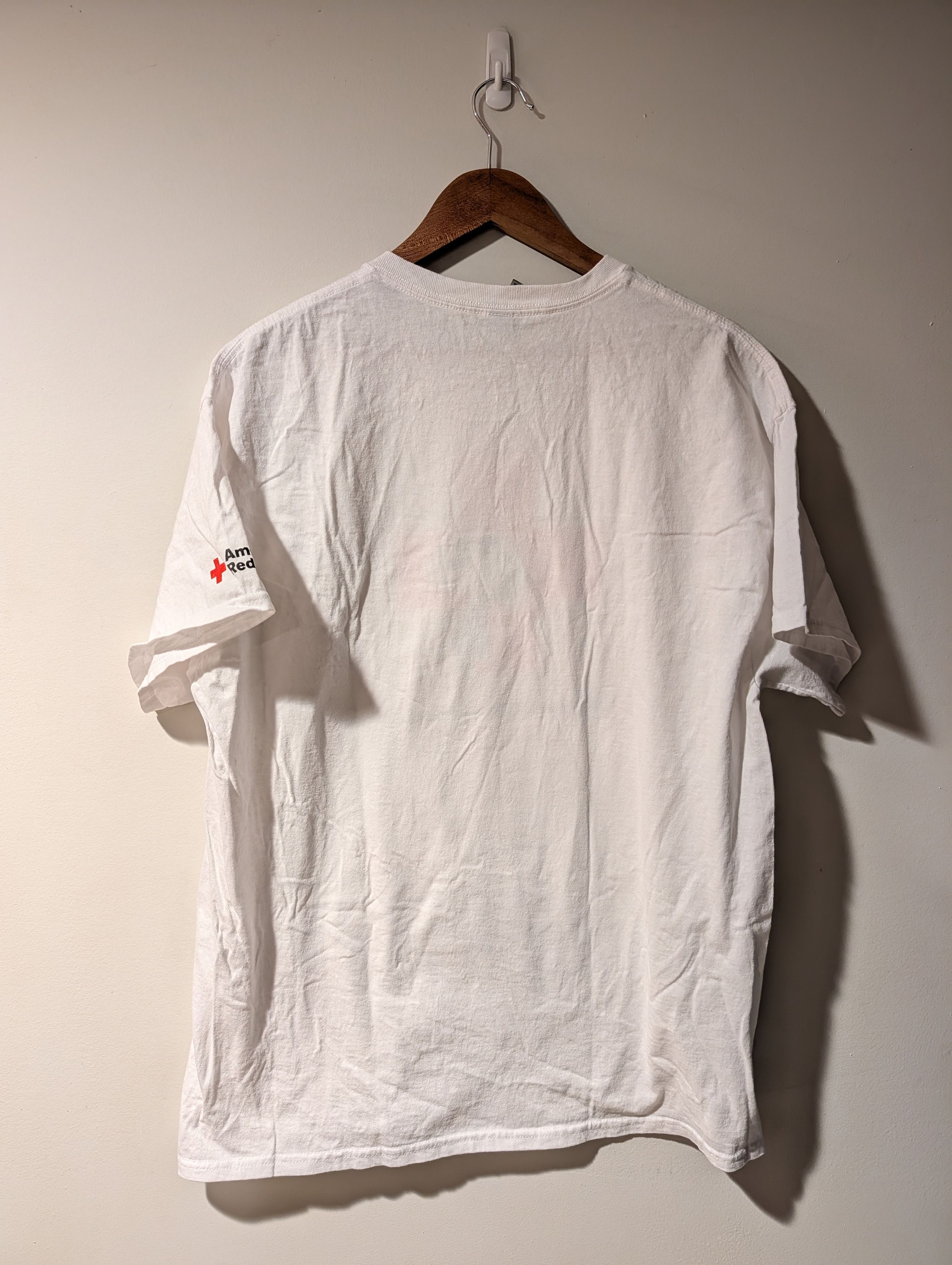 Peanuts Snoopy Be Cool Give Blood American Red Cross X-Large T-Shirt Size US XL / EU 56 / 4 - 7 Thumbnail