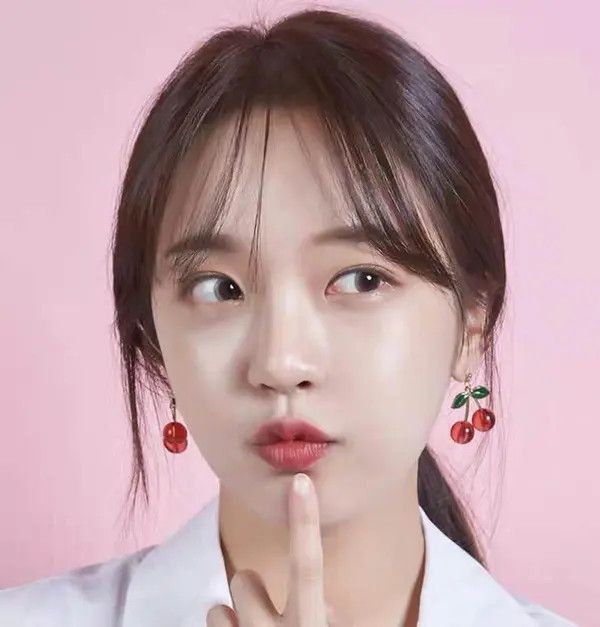 VIBE Sweet Cute Crystal Cherry Dangle Drop Earrings for Women Size ONE SIZE - 3 Thumbnail