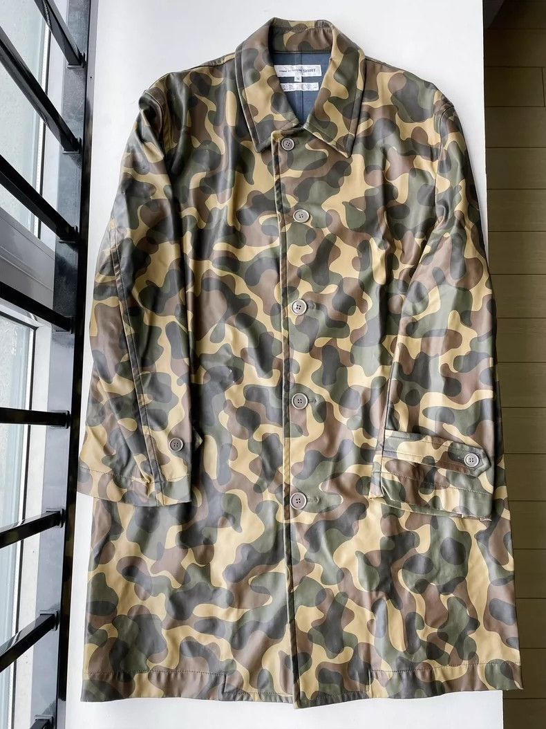 Comme Des Garcons Camouflage Coat- DMC