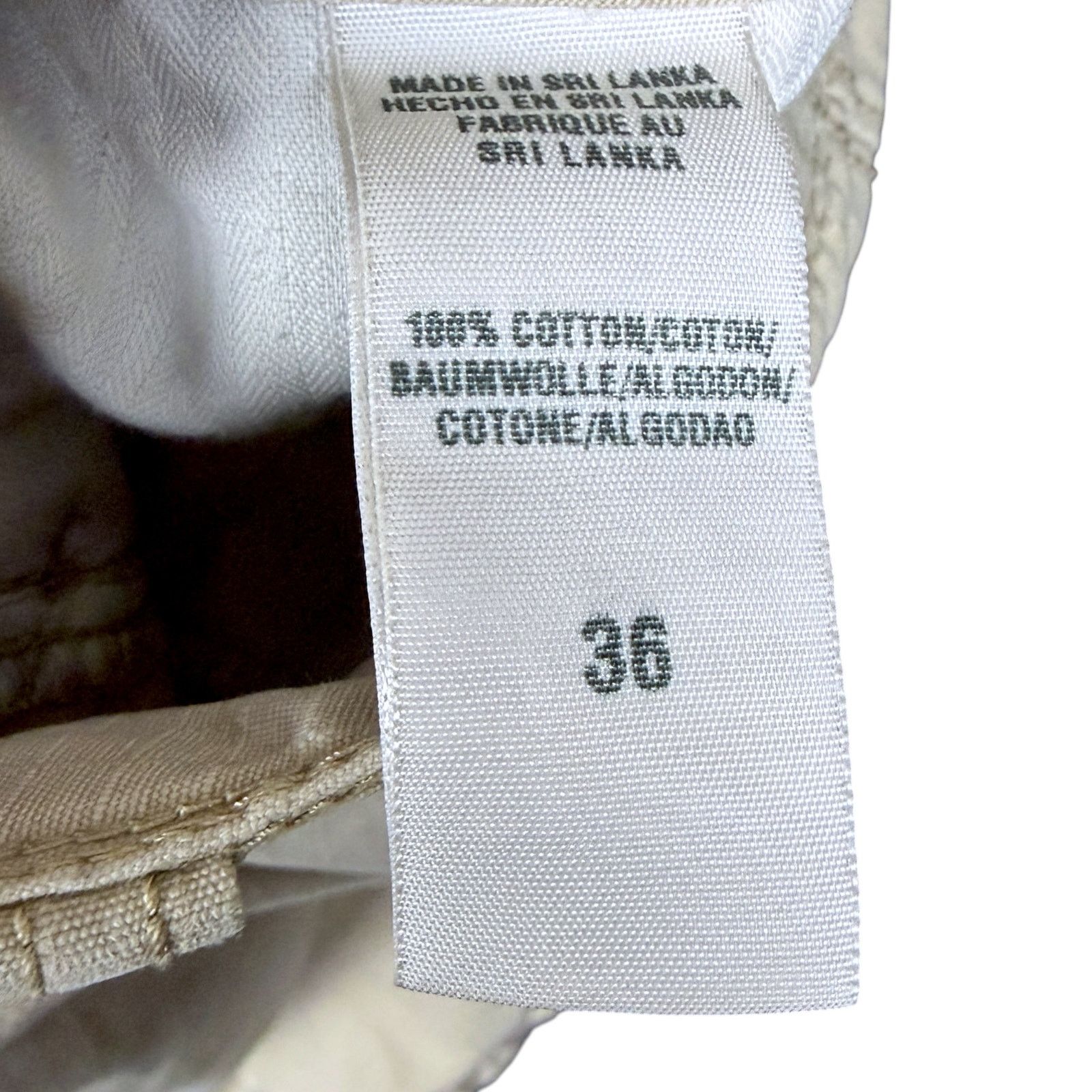 Lucky Brand Lucky Brand Men's Utility Shorts Khaki Size 36 10" Inseam Size US 36 / EU 52 - 6 Thumbnail