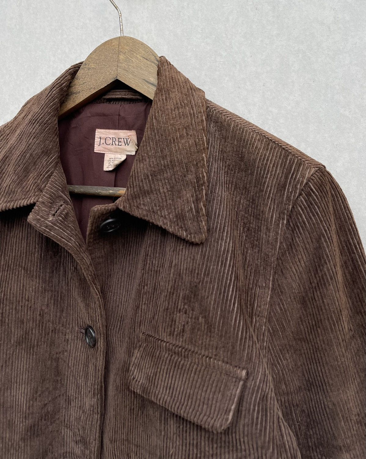 J.Crew × Vintage 🔥Vintage J.Crew Corduroy Button Jacket Size US S / EU 44-46 / 1 - 7 Thumbnail