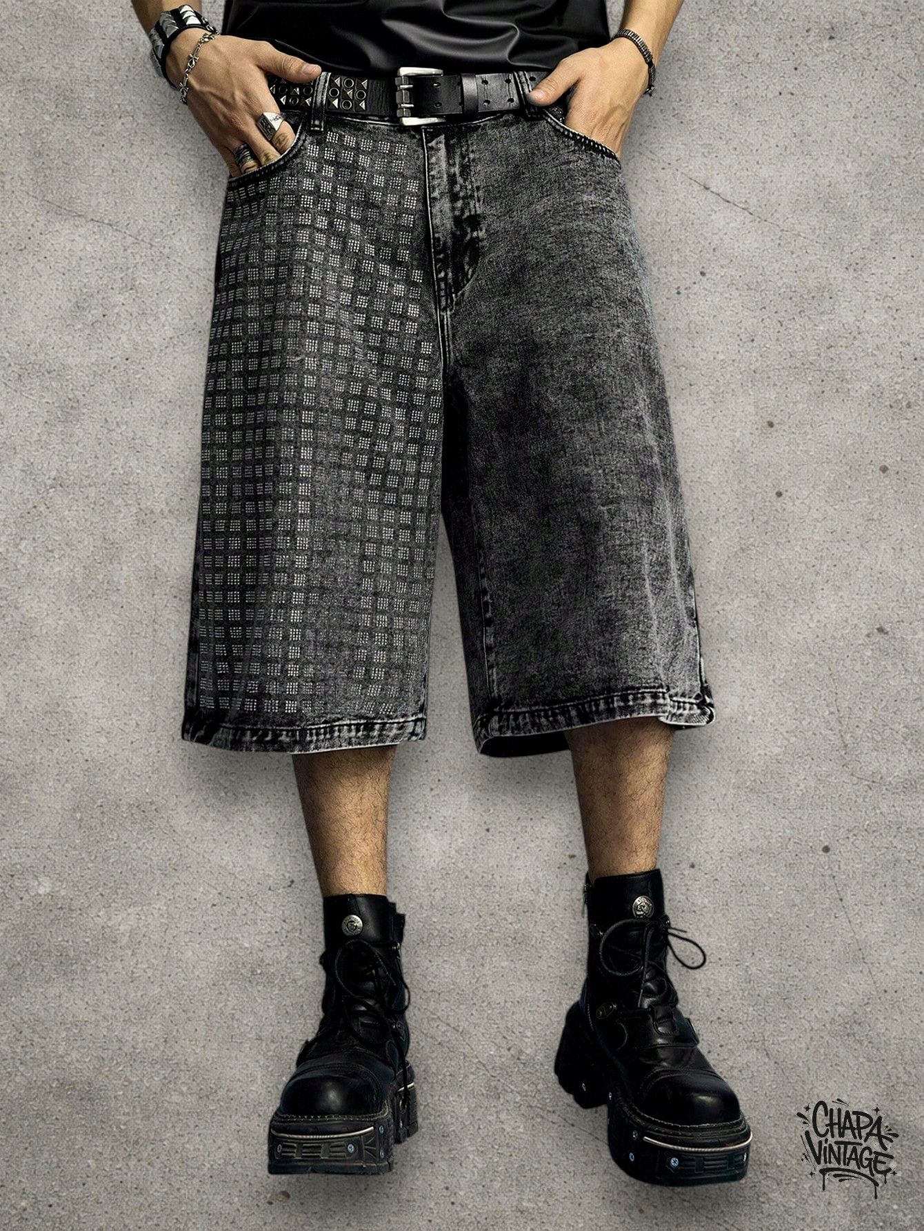 Japanese Brand Goth opium shorts Size US 32 / EU 48 - 4 Thumbnail