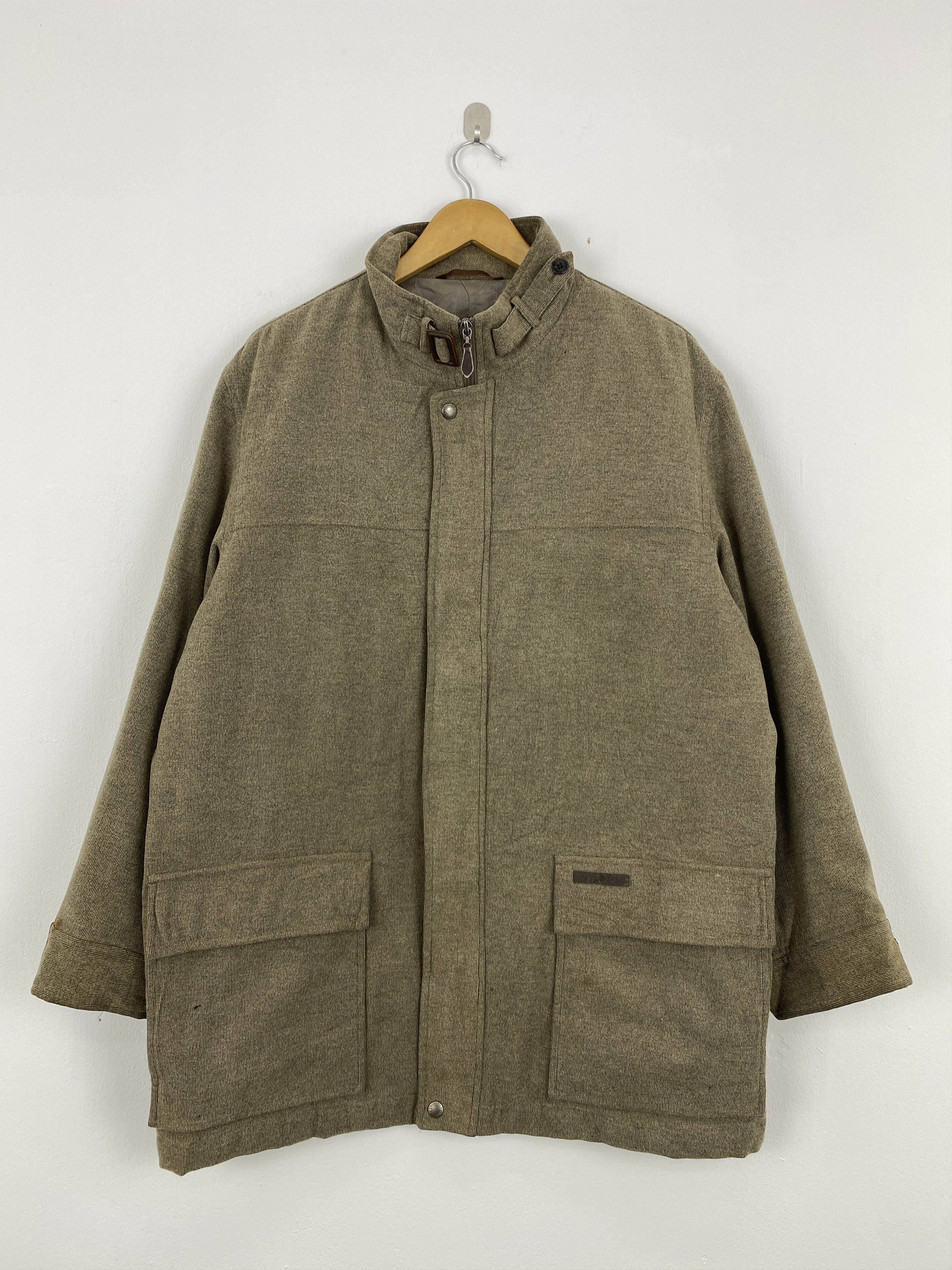 Japanese Brand Vintage Crocodile Ponteroro Zipper Up Jacket Brown JA0083 Size US L / EU 52-54 / 3 - 1 Thumbnail