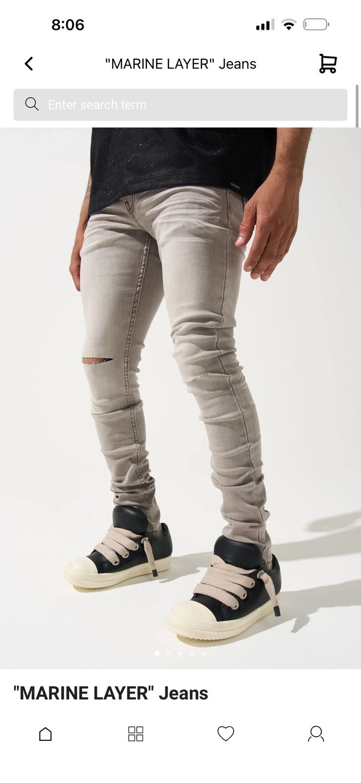 SERENEDE SERENEDE “MARINE LAYER” - Size 36 Size US 36 / EU 52 - 4 Thumbnail