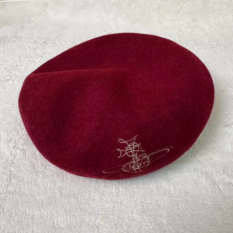 Vivienne Westwood Vivienne Westwood Saturn marks the beret Size ONE SIZE - 2 Thumbnail