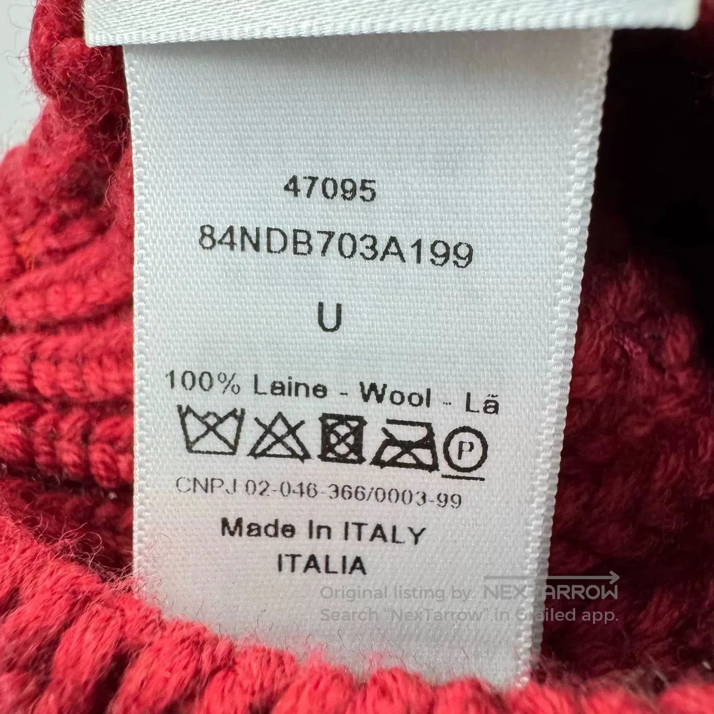 Dior Dior Embroidered Bee Knit Cold Hat. Size ONE SIZE - 7 Thumbnail