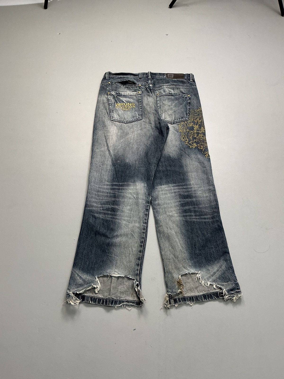 Wrung Vintage wrung Davidson embroidered denim Size US 36 / EU 52 - 1 Thumbnail