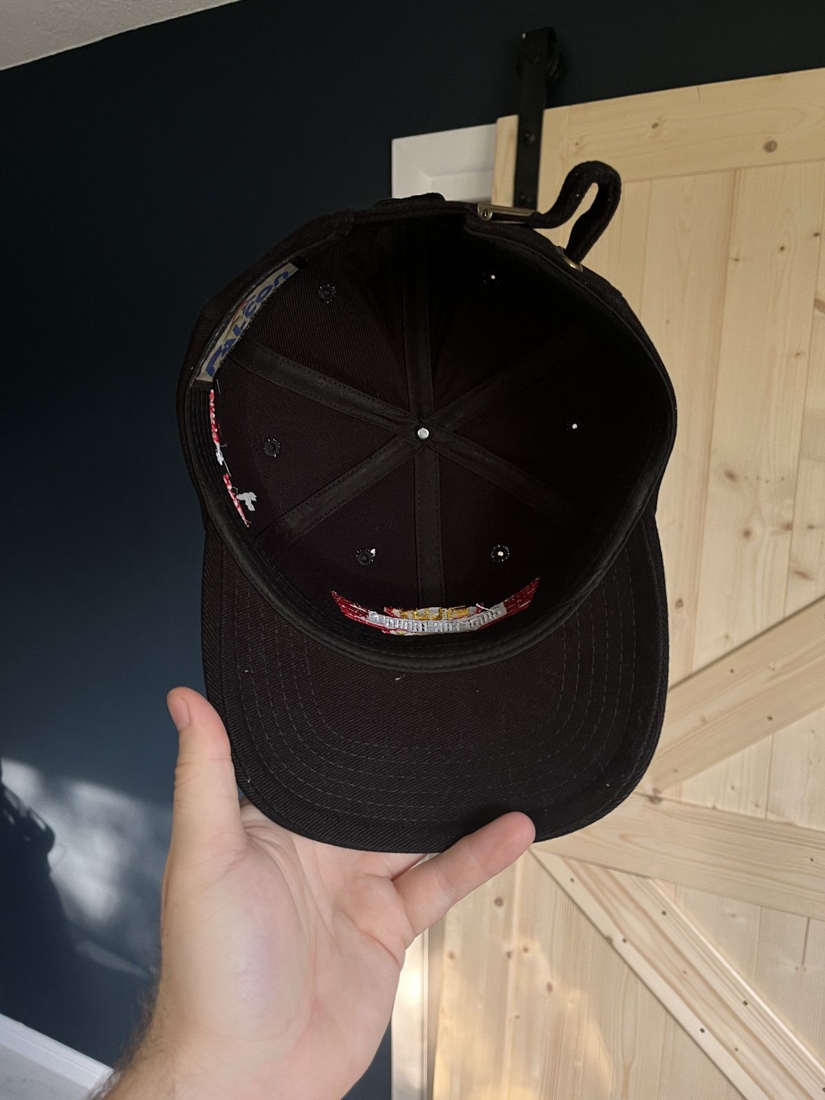 Harley Davidson Vintage 90’s Harley Style Willie Nelson Promo Strap-back Hat Size ONE SIZE - 2 Thumbnail