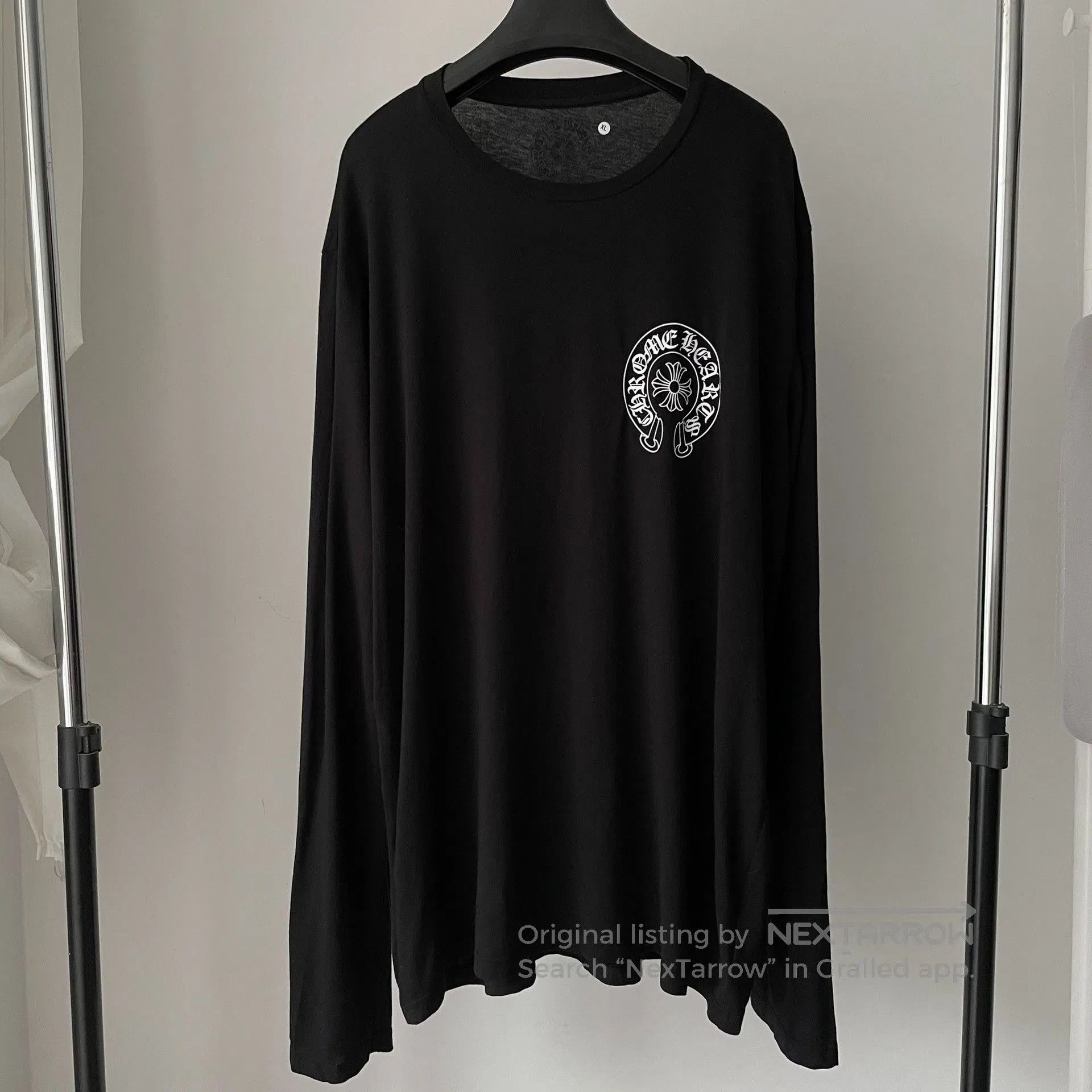 Chrome Hearts Chrome Hearts Mattyboy Horseshoe Cross Longsleeve. Size US XL / EU 56 / 4 - 1 Thumbnail