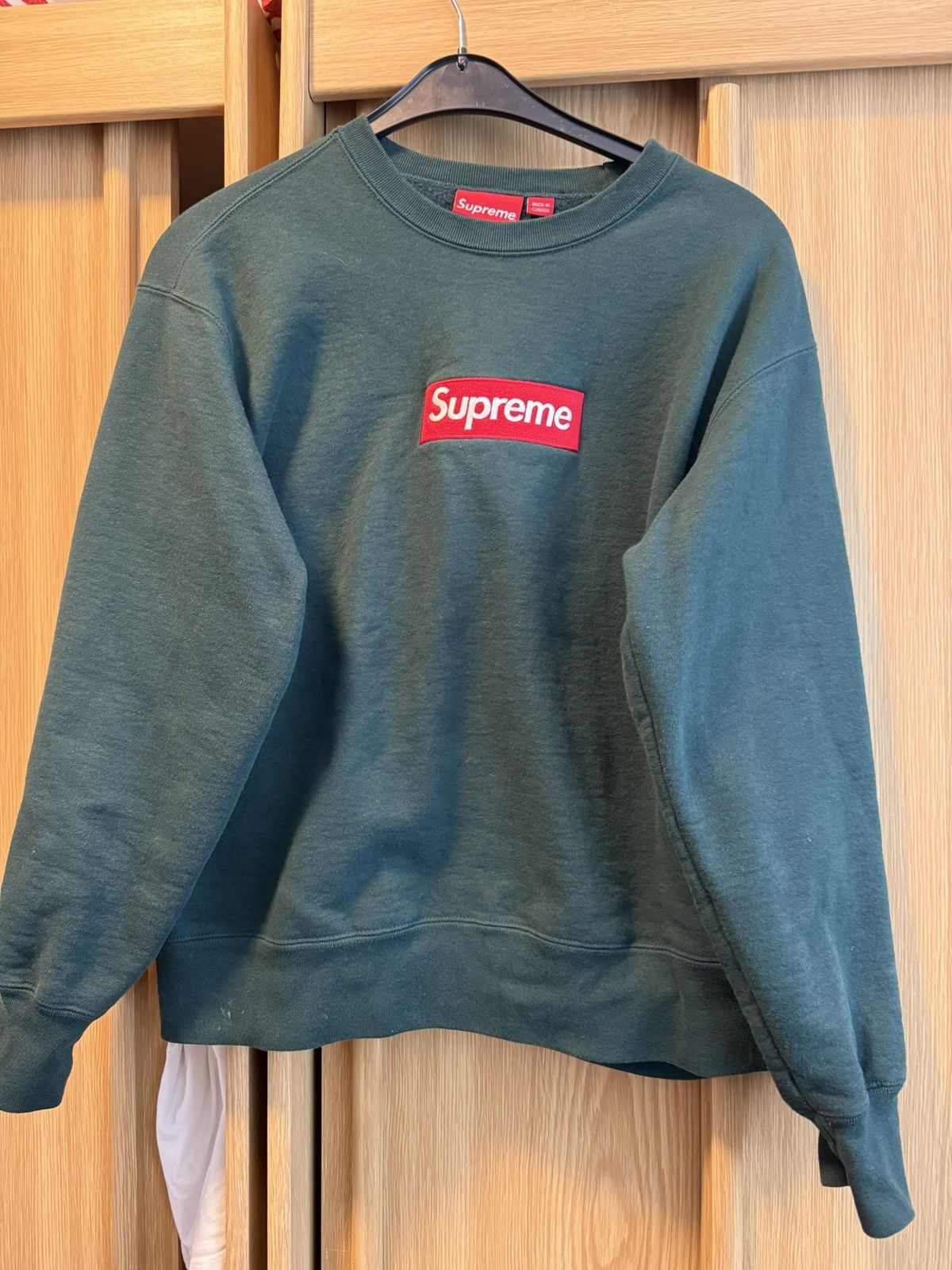 Supreme Supreme boxlogo crewneck Size US S / EU 44-46 / 1 - 1 Thumbnail