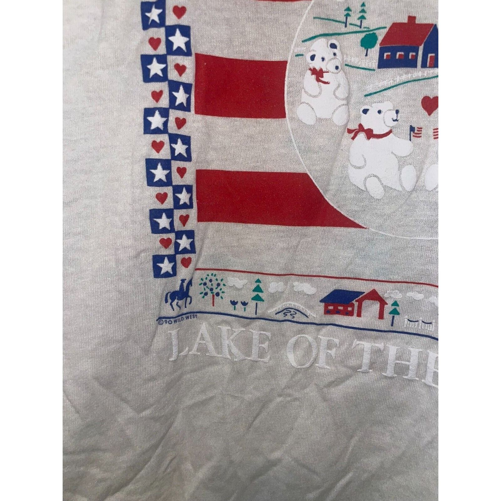 Jerzees Vintage Lake Of The Ozarks Shirt Gatlinburg Test Print Tee Size US M / EU 48-50 / 2 - 5 Thumbnail