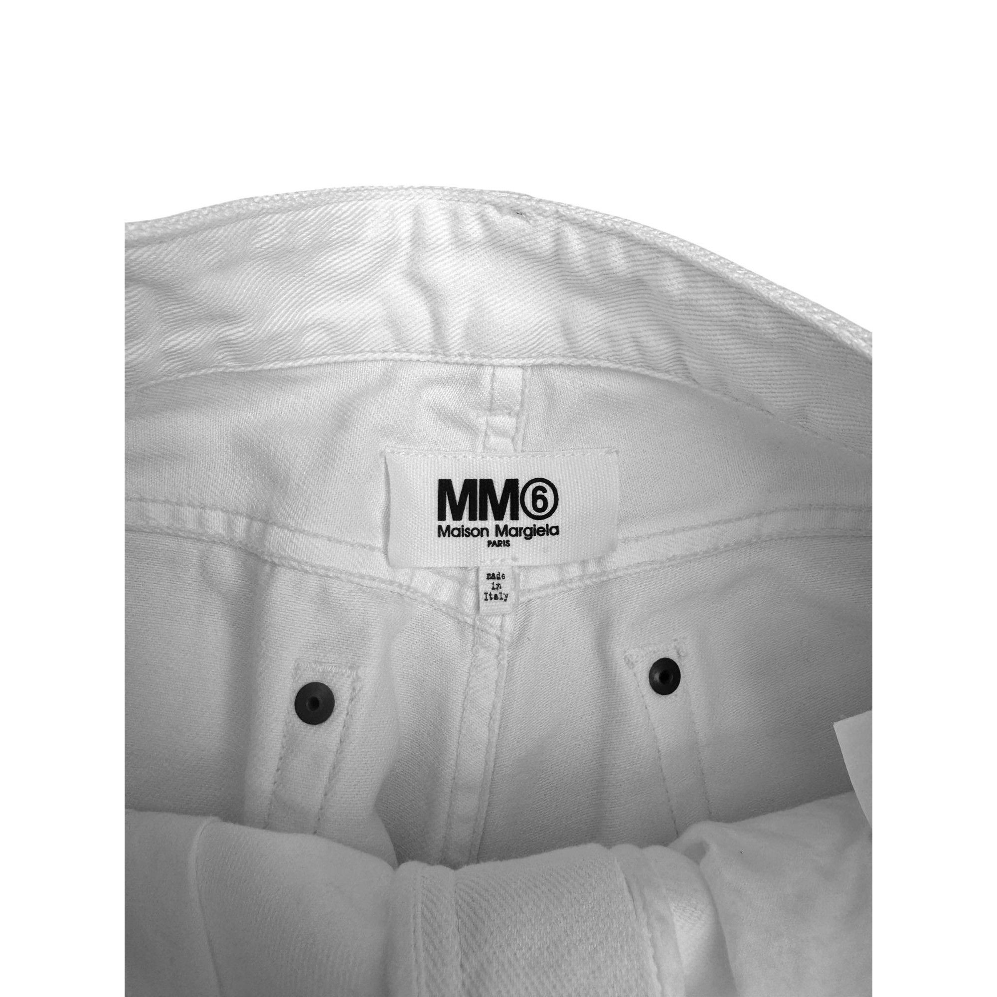 Maison Margiela White denim jeans Size 28" / US 6 / IT 42 - 3 Thumbnail
