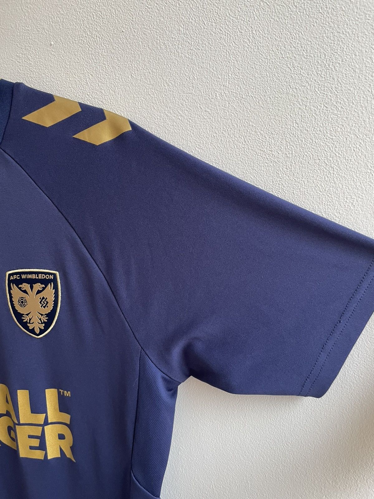 Vintage AFC Wimbledon 2022 2023 Football Soccer Jersey Shirt Hummel Size US M / EU 48-50 / 2 - 5 Thumbnail