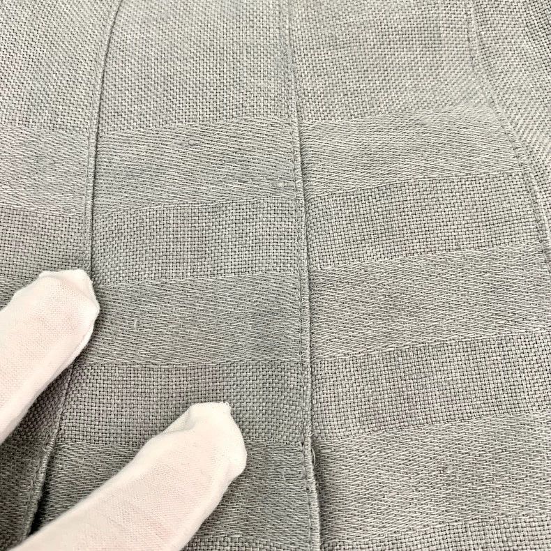 Thom Browne Thom Browne Gray classic four-bar half-length wool pleated Size 25" / US 0 / IT 36 - 8 Thumbnail