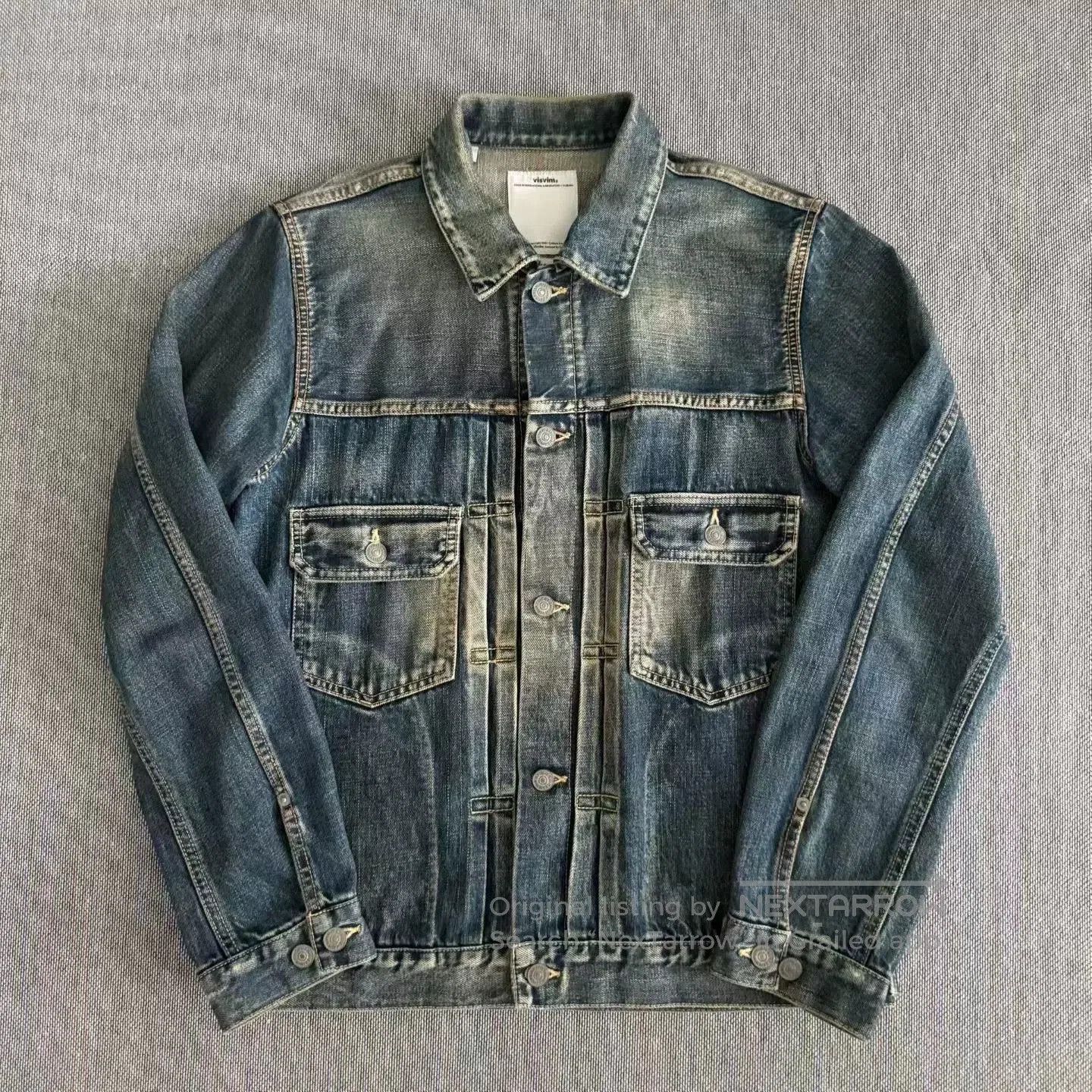 Visvim Visvim101 11aw Yellow Clay Denim Jacket. Size US M / EU 48-50 / 2 - 1 Thumbnail
