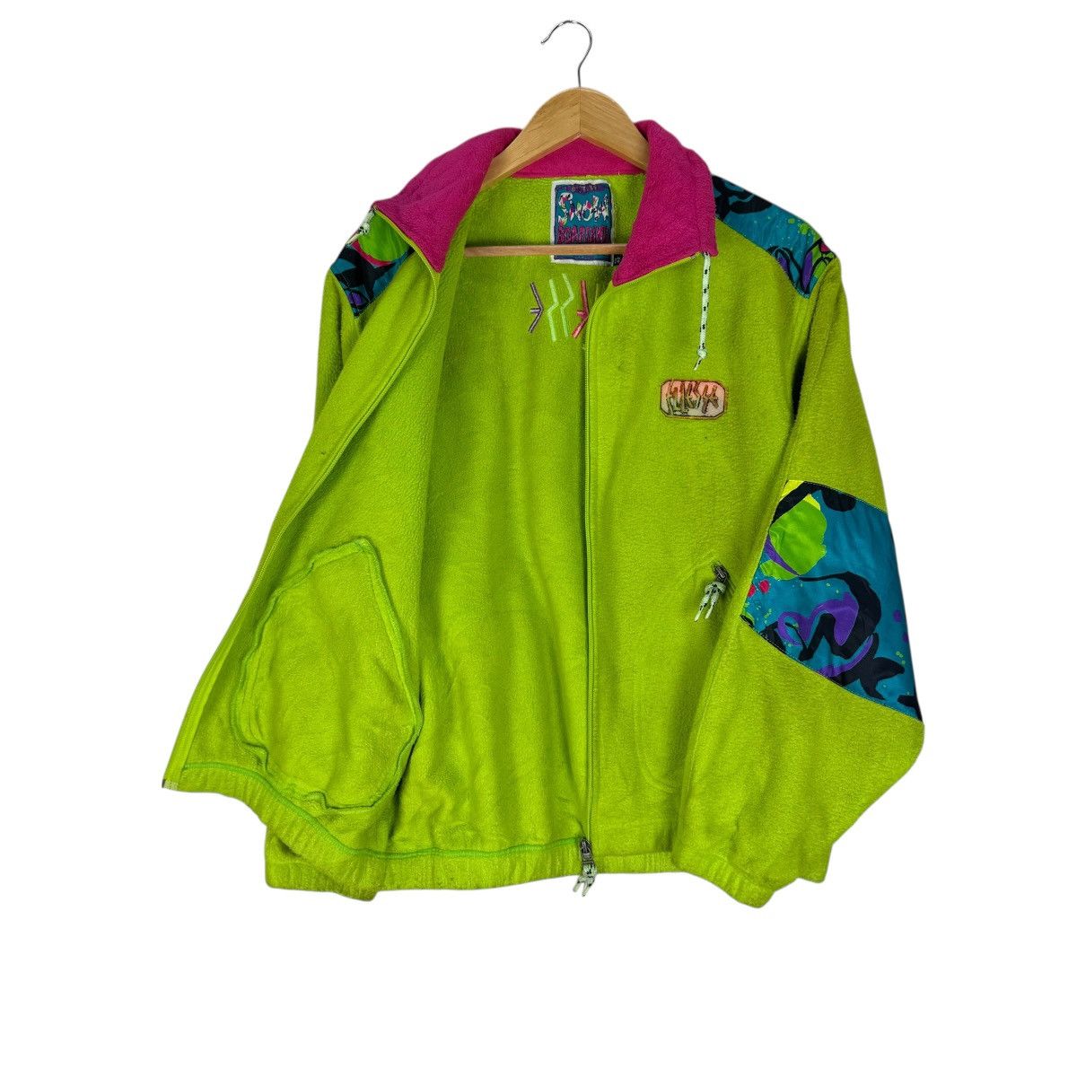 Ellesse ☀️ELLESSE FLEECE HIJAU PUCUK PISANG SNOWBOARD JACKET Size US L / EU 52-54 / 3 - 8 Thumbnail