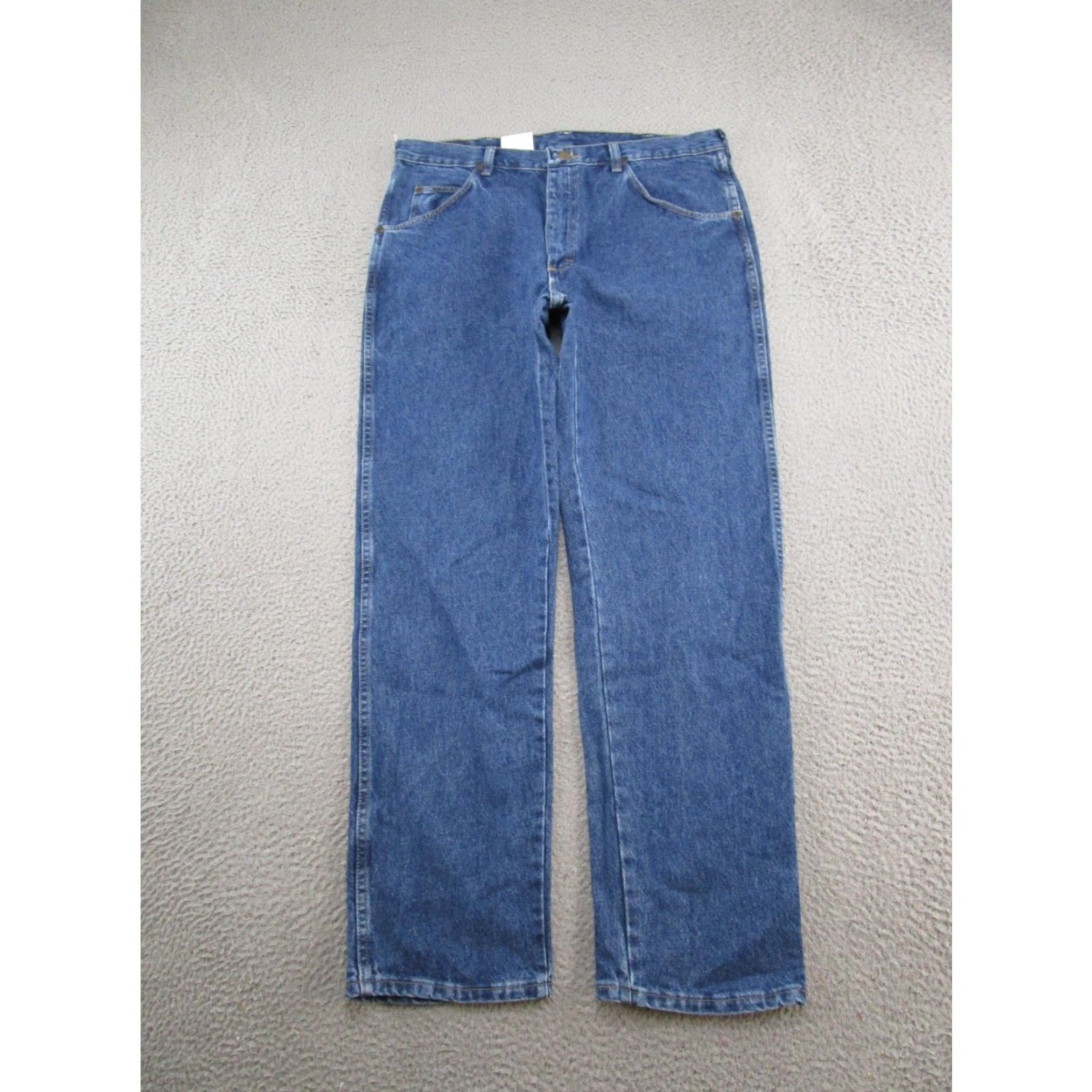 Wrangler Wrangler Jeans Regular Fit 5-Star Denim Blue 36x30 Midnight NEW With Tags Mens Store Five Star Premium Denim Stars Size US 36 / EU 52 - 5 Thumbnail