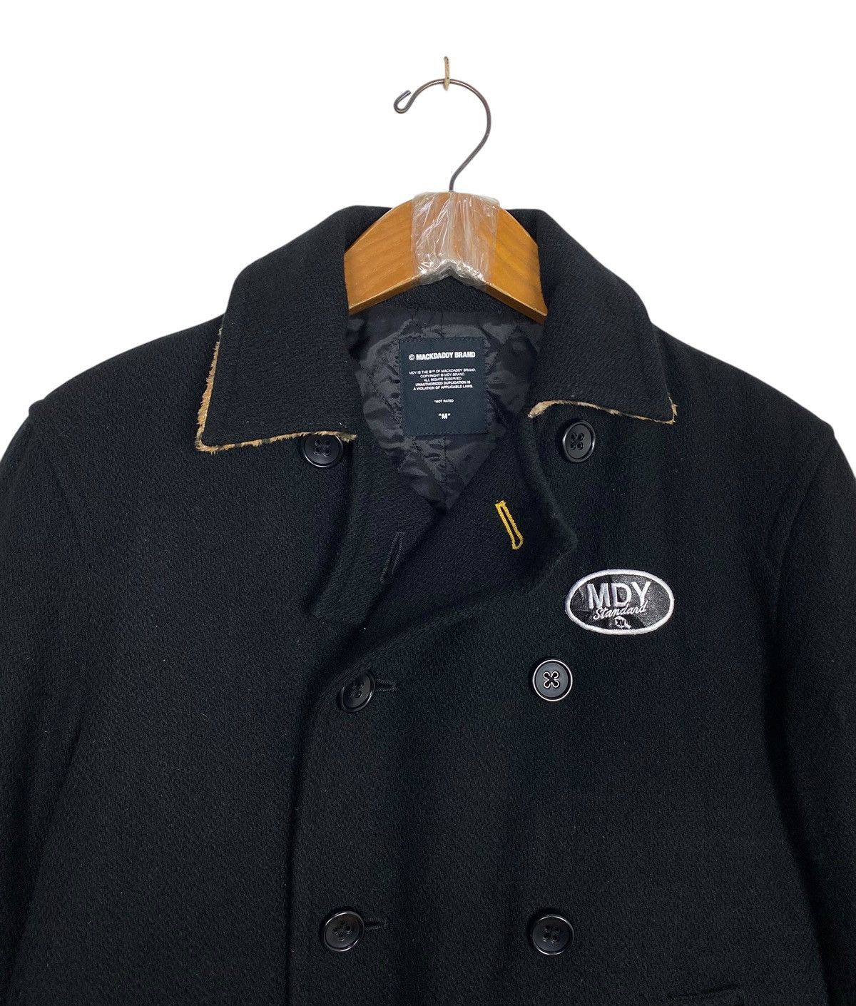 Japanese Brand Rare‼️ Mackdaddy Wool Double Breasted Pea Coat Made in Japan Size US S / EU 44-46 / 1 - 4 Thumbnail
