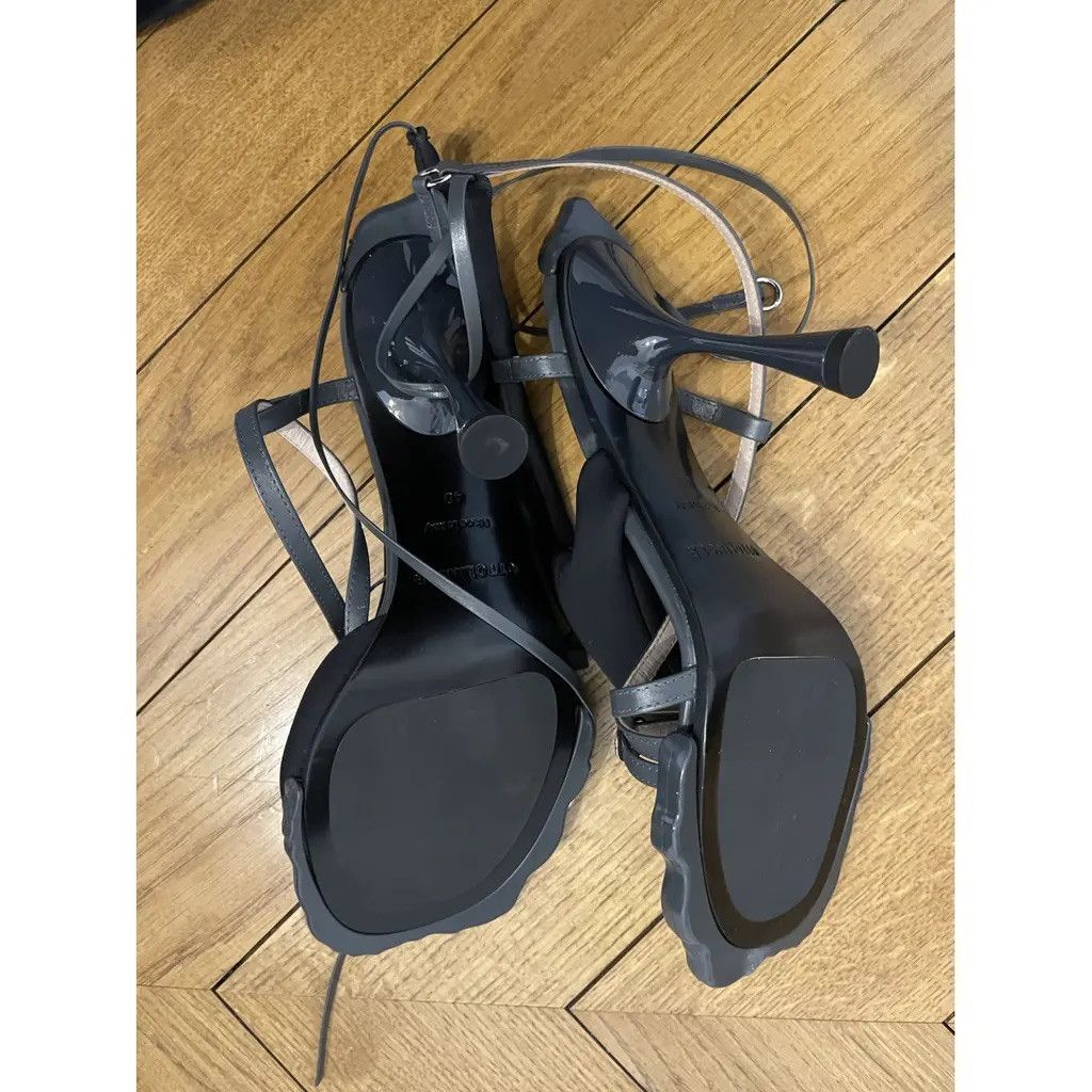 Ottolinger Ottolinger Black Flower high heels Size US 10 / IT 40 - 4 Thumbnail