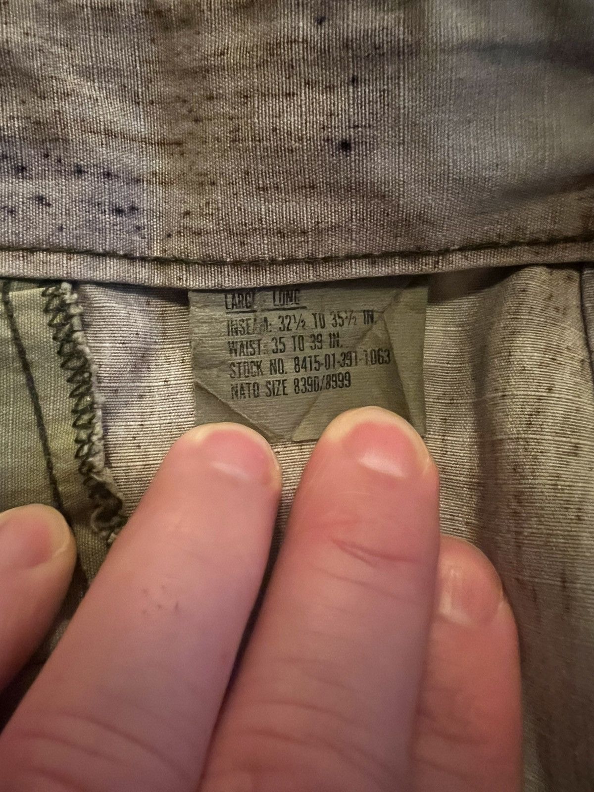 Vintage Vtg 90s Army Woodland Camo Cargo Pants Customized (US 36) Size US 36 / EU 52 - 3 Thumbnail