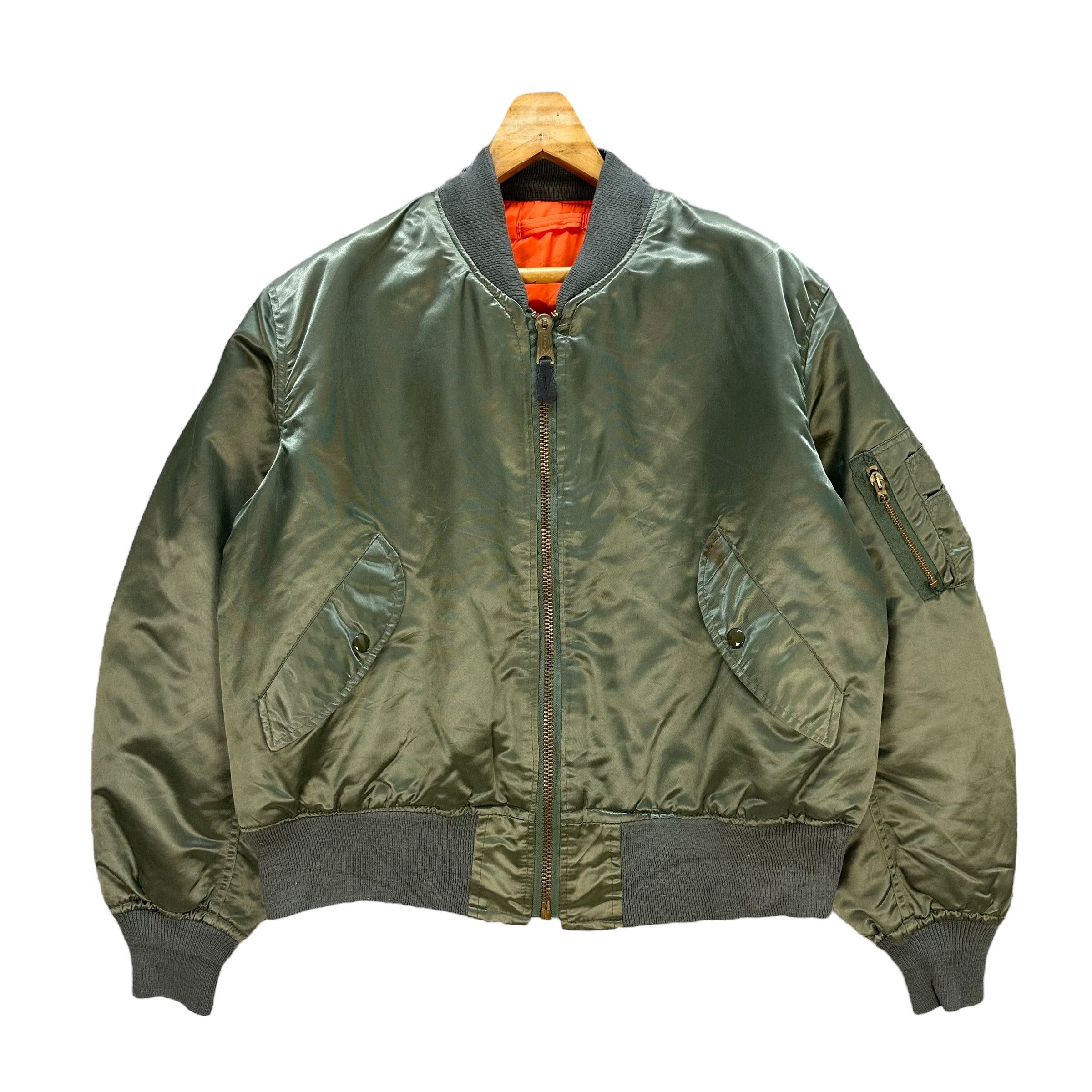 Alpha Industries × Vintage Vintage 90's MA-1 Bomber Jacket