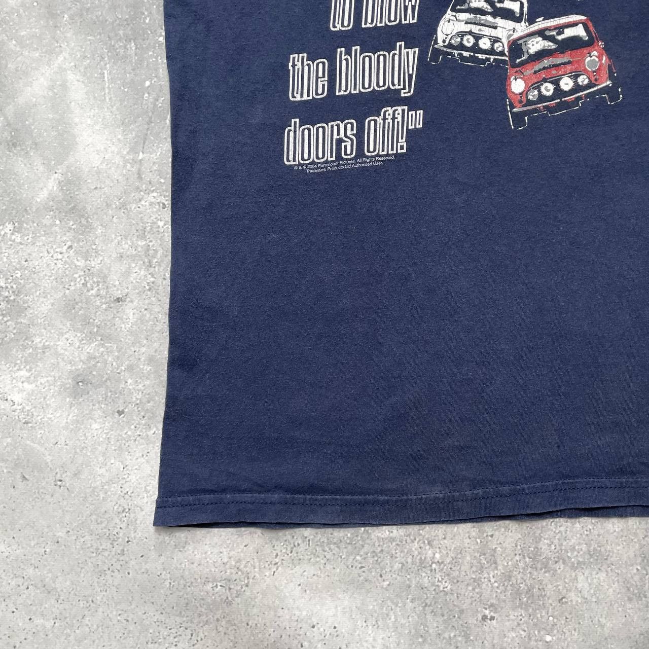 Vintage Vintage 2004 The Italian Job Promo T Shirt Faded Blue Size M Size US M / EU 48-50 / 2 - 10 Thumbnail