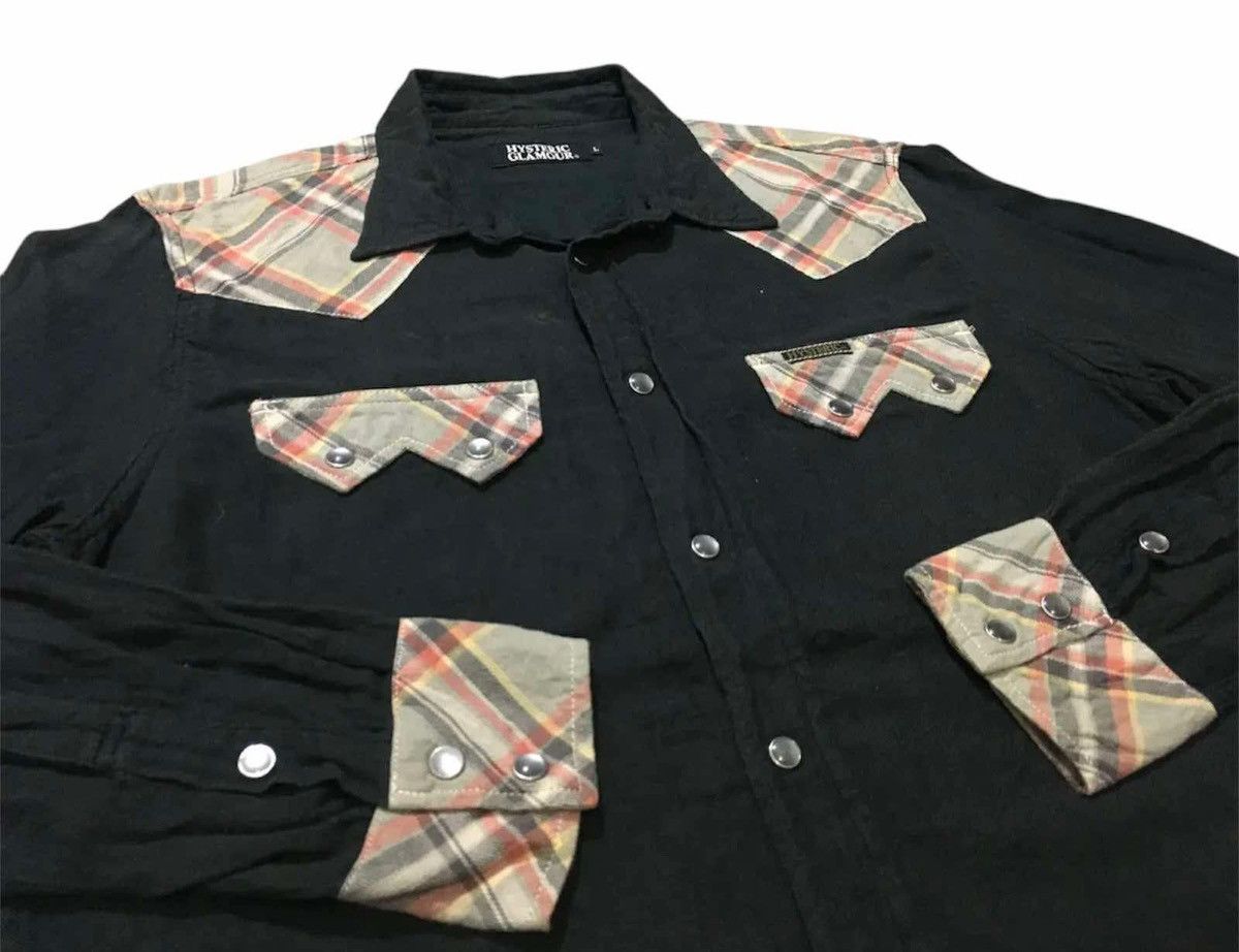 Hysteric Glamour × If Six Was Nine × Le Grande Bleu (L.G.B.) 🔥 Vintage Hysteric Glamour Shirt Western Punk Y2K Size US L / EU 52-54 / 3 - 1 Thumbnail