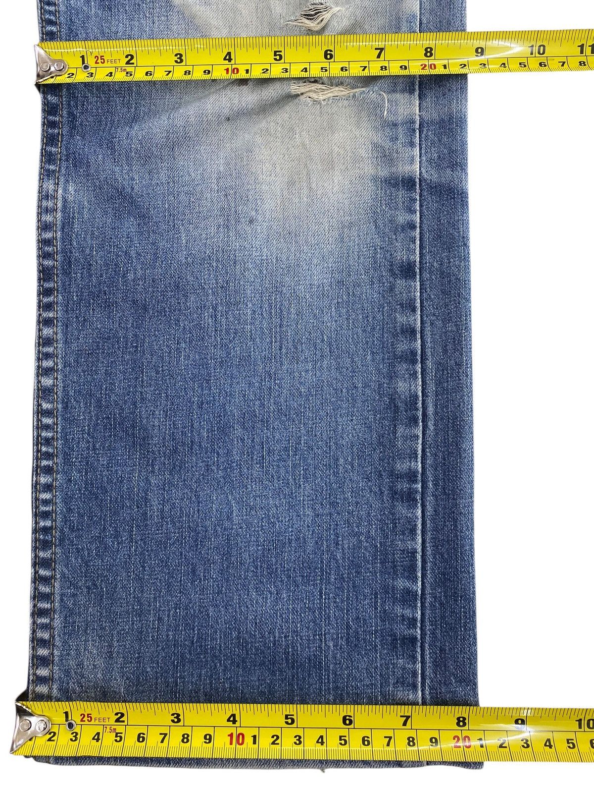 Levi's Levi’s_ Mud Wash Whiskered Style Straight Leg Jeans Size US 30 / EU 46 - 9 Thumbnail