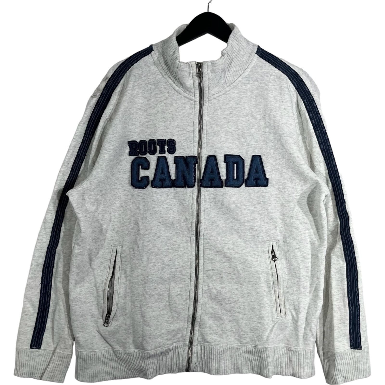 Roots Roots 73 Athletics "Roots Canada" Full Zip Jacket Size US XL / EU 56 / 4 - 1 Thumbnail