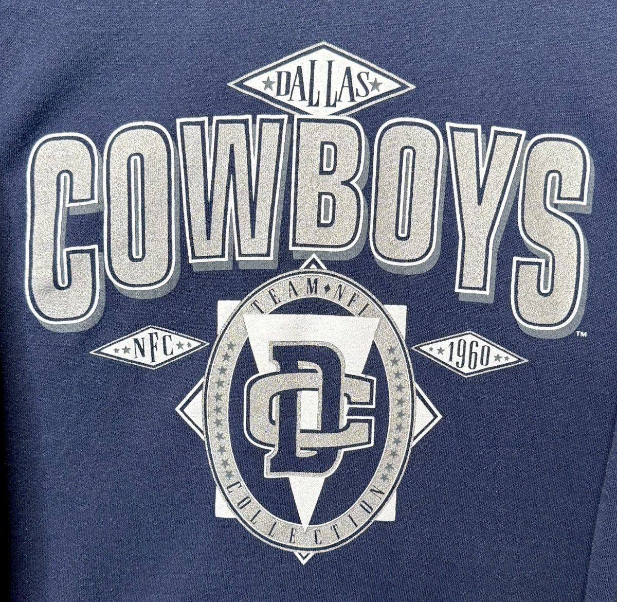 NFL 1990s Dallas Cowboys Football Crewneck Sweatshirt, Size L! Size US L / EU 52-54 / 3 - 2 Thumbnail