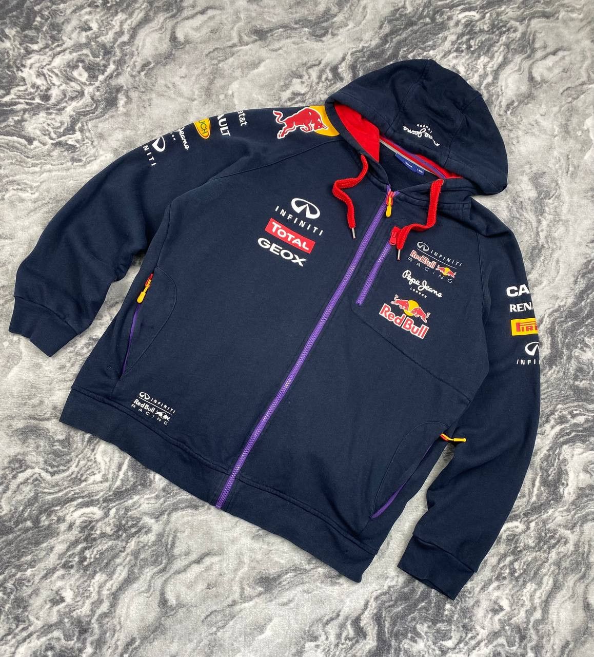 Red Bull Red Bull Zip Hoodie Racing RB8 | Grailed
