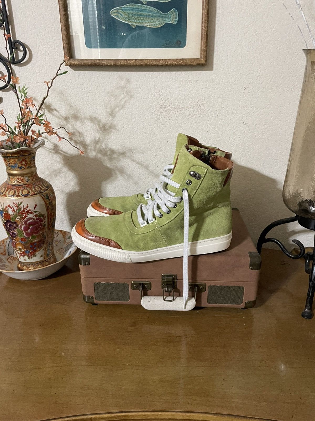 Other Suede zippered Fashion sneakers Size US 11 / EU 44 - 2 Thumbnail