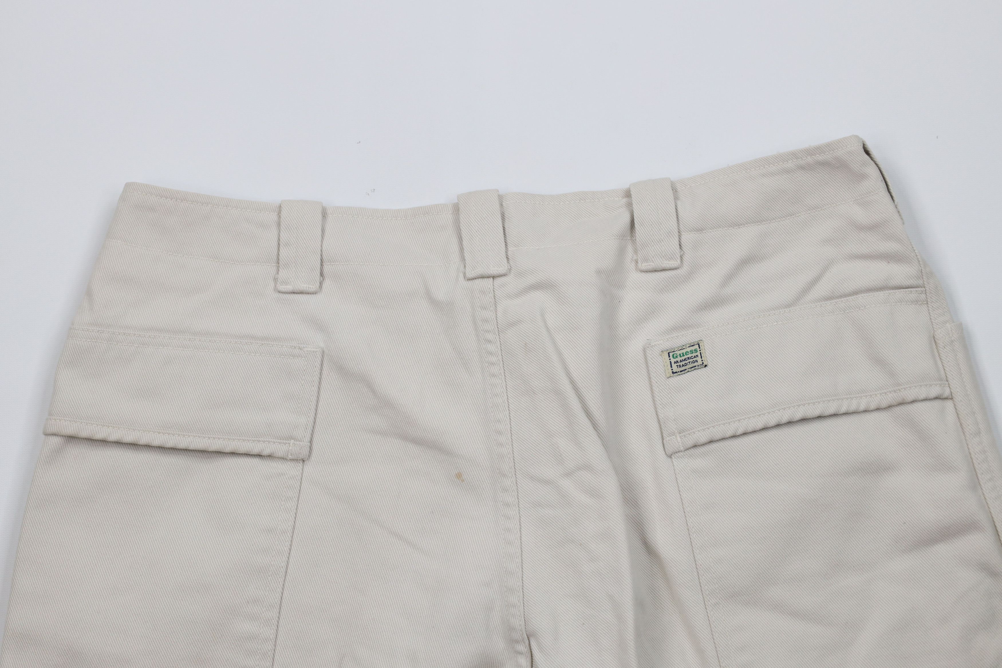 Guess Vintage 90s Guess Spell Baggy Big Pocket Denim Shorts USA Size US 38 / EU 54 - 12 Thumbnail