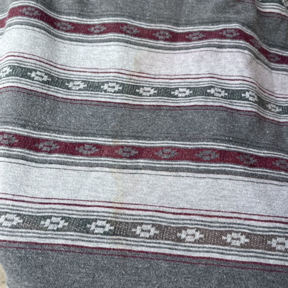 Hang Ten 🔥Vintage 90s Hang Ten Striped Native Pocket Tee Size US XL / EU 56 / 4 - 7 Thumbnail
