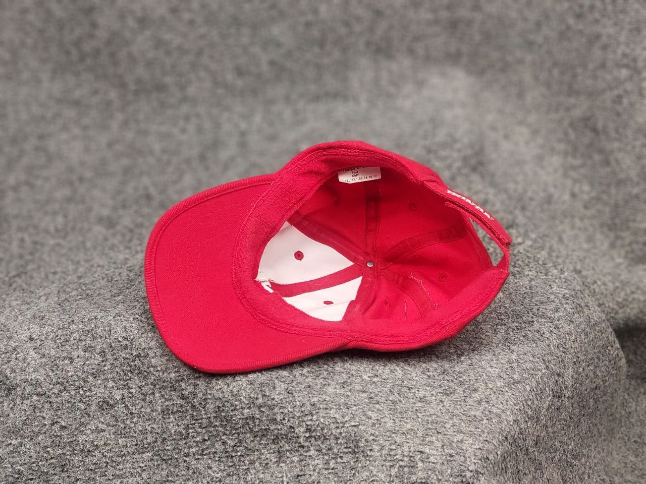 Honda Honda Team Racing Vintage 90's Red Logo One Size Cap Hat Size ONE SIZE - 8 Thumbnail