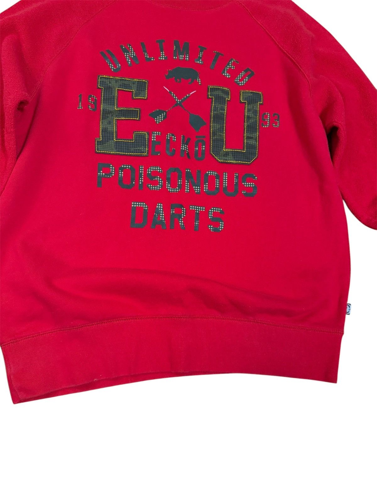 Ecko Unltd. 🔥Vintage Ecko unltd Sweatshirt /Ecko unltd Red Sweatshirt Size US M / EU 48-50 / 2 - 2 Thumbnail