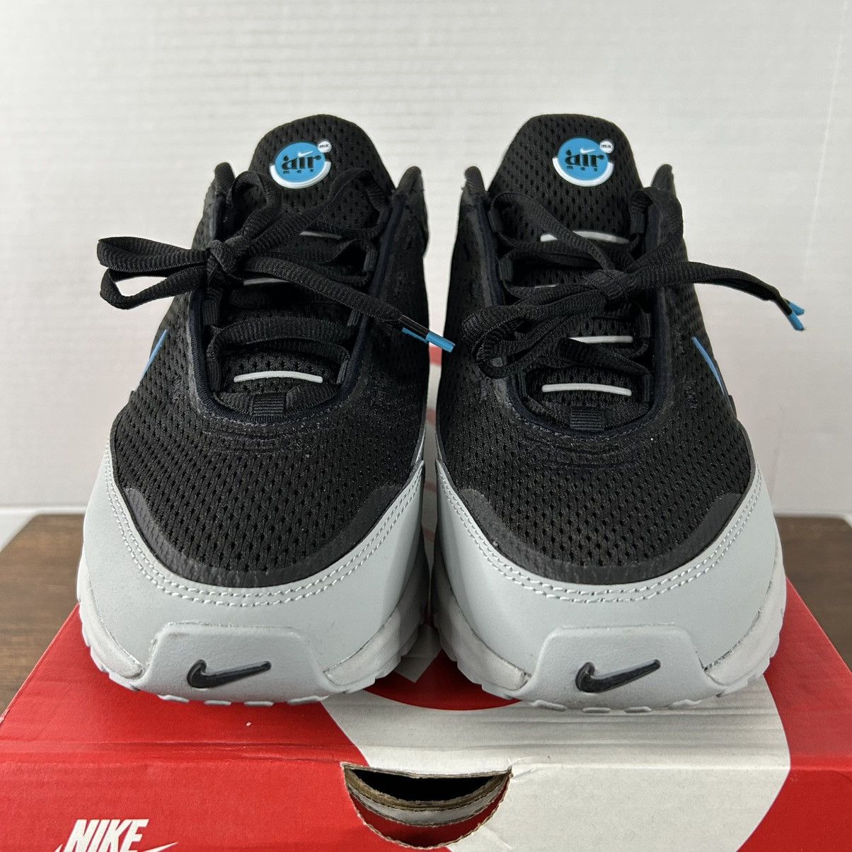 Nike Nike Air Max Pulse Black Grey Laser Blue Size M11.5/W13 Size US 11.5 / EU 44-45 - 7 Thumbnail