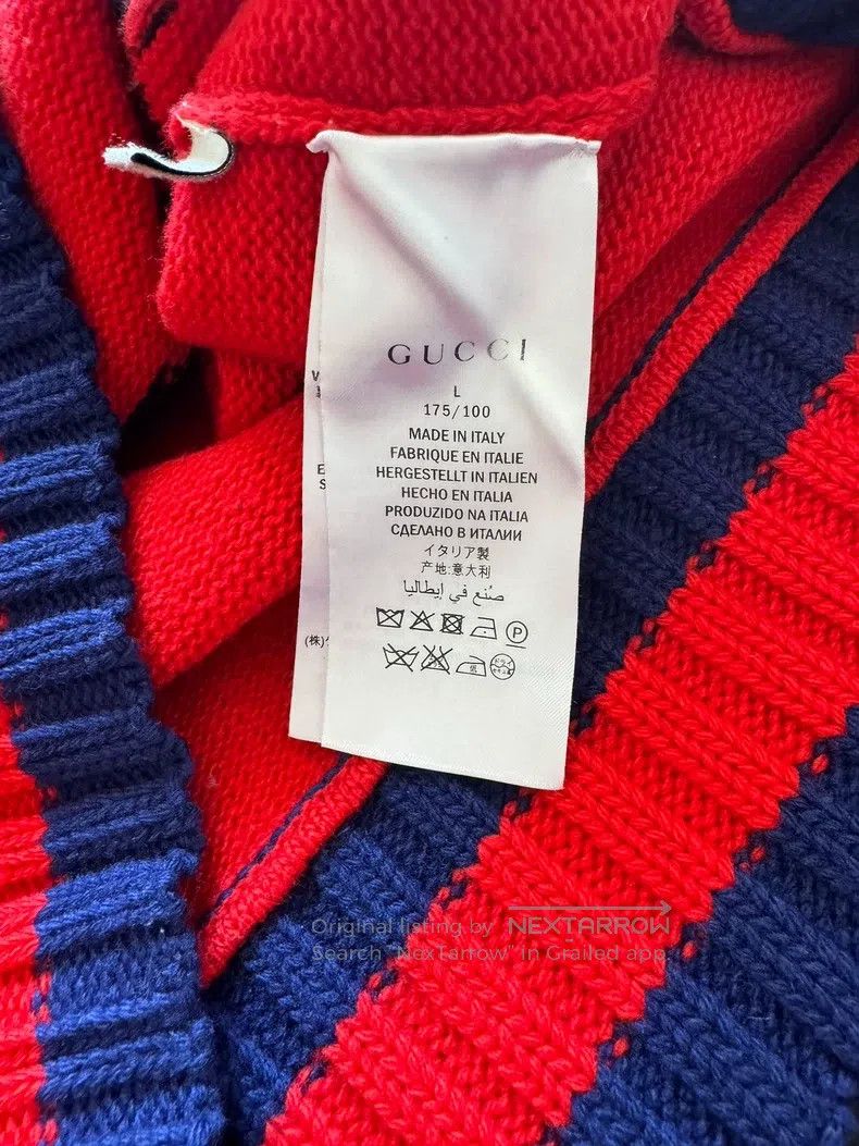 Gucci Gucci Leopard head logo knitted sweater Size L / US 10 / IT 46 - 4 Thumbnail
