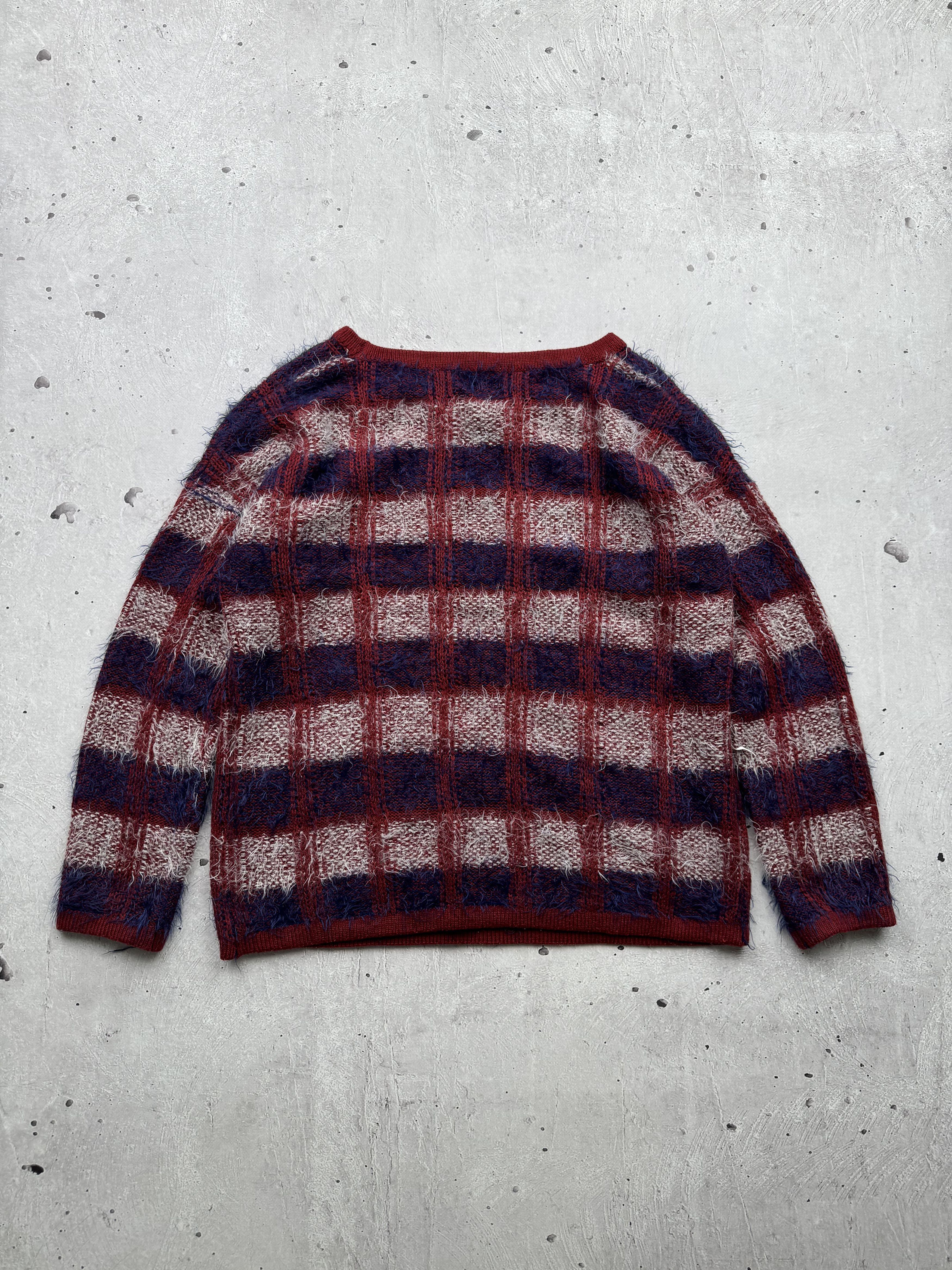 Japanese Brand × Vintage Vintage Fuzzy Sweater Size M / US 6-8 / IT 42-44 - 5 Thumbnail