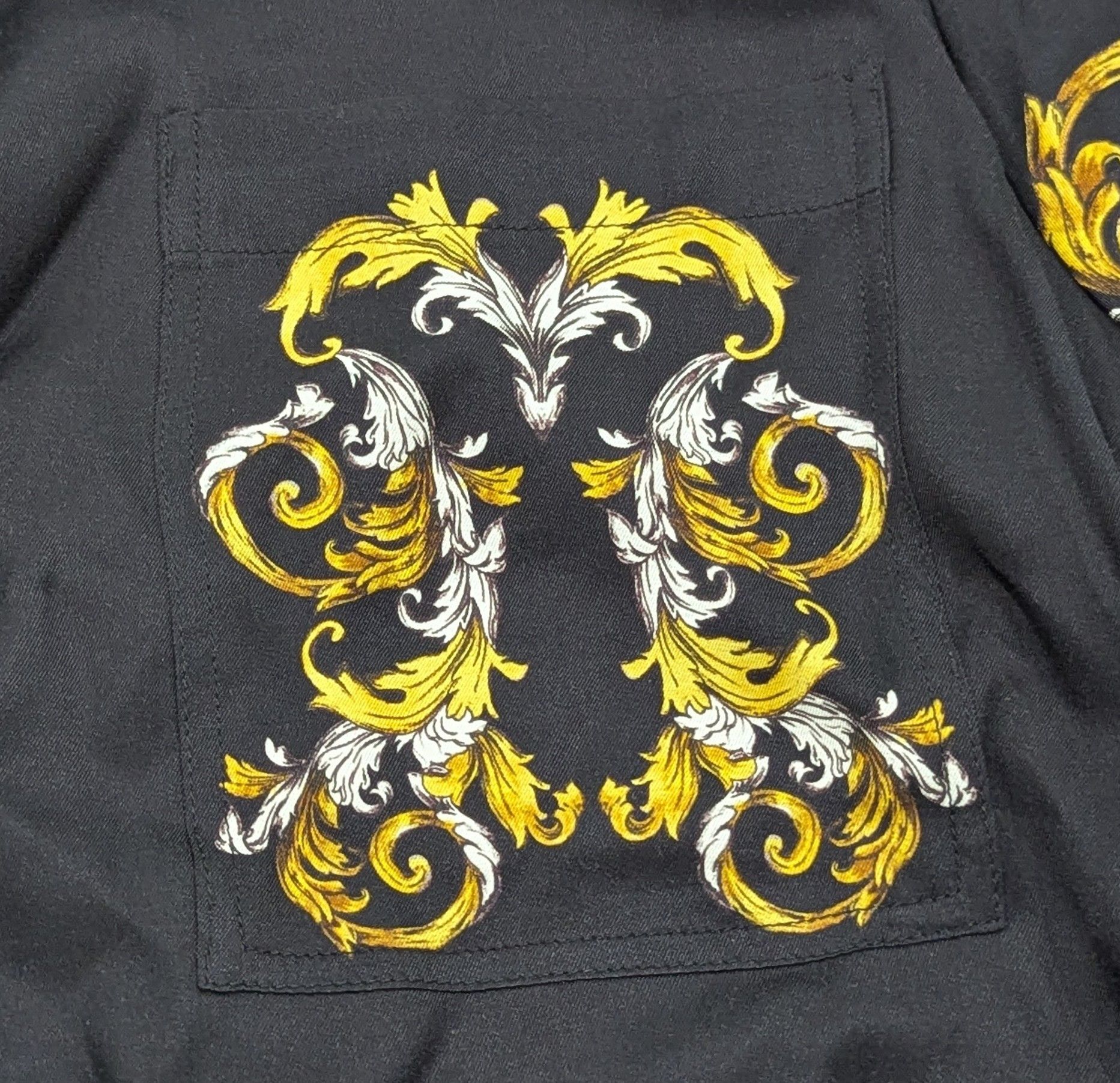 Versace Jeans Couture Versace Jeans Couture Barocco Button Up Shirt 46 Size US S / EU 44-46 / 1 - 3 Thumbnail