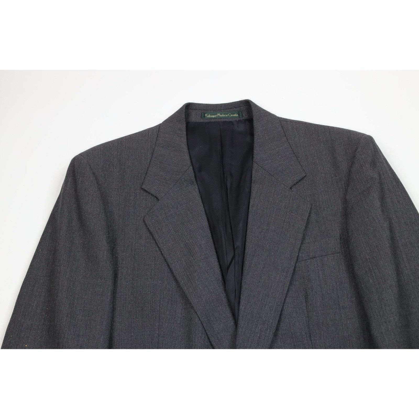Vintage Vintage 90s Streetwear 2 Piece Wool Suit Wedding Size 42R - 3 Thumbnail