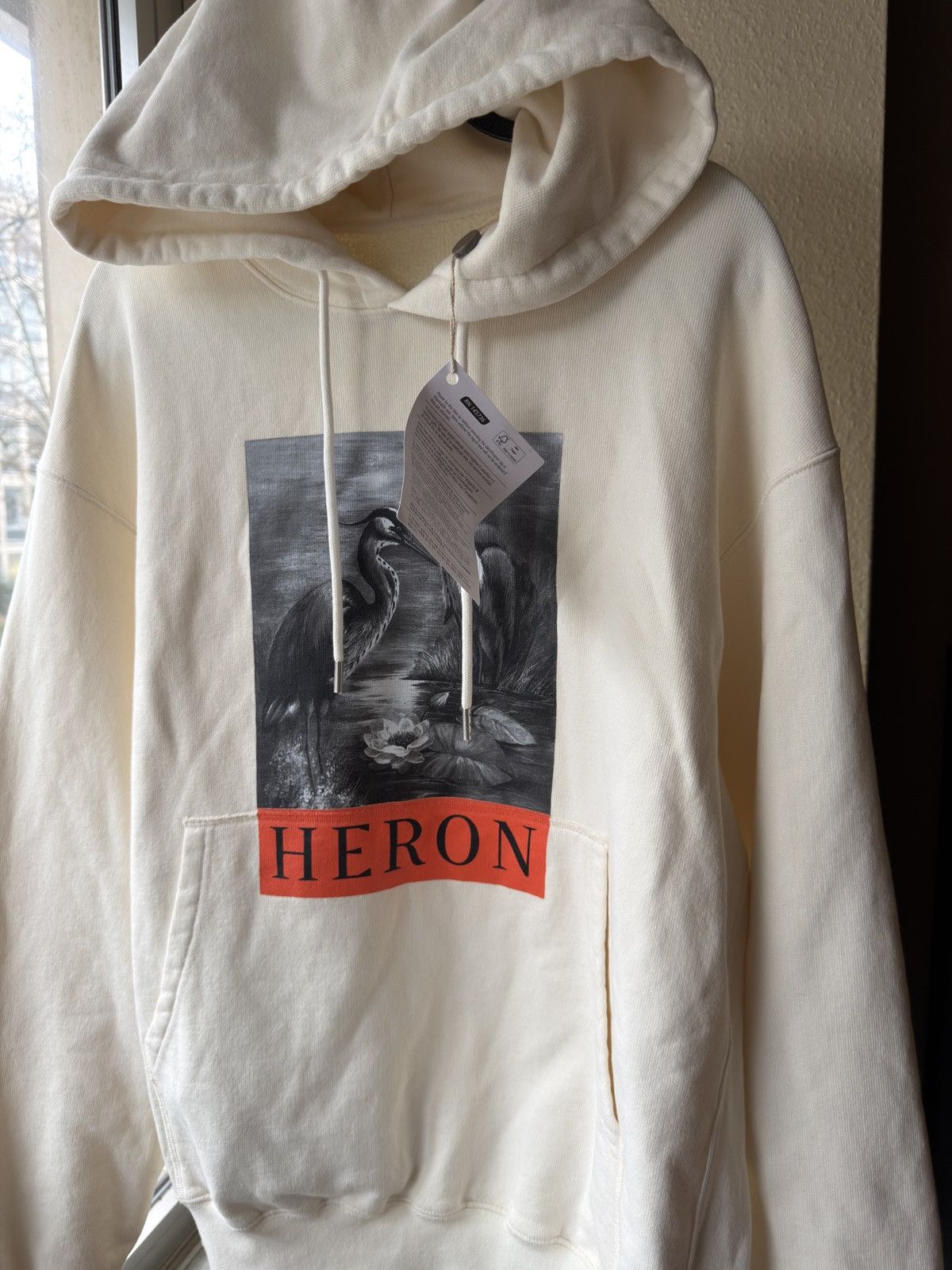 Heron Preston Heron Preston crane big logo new hoodie XL Size US XL / EU 56 / 4 - 3 Thumbnail