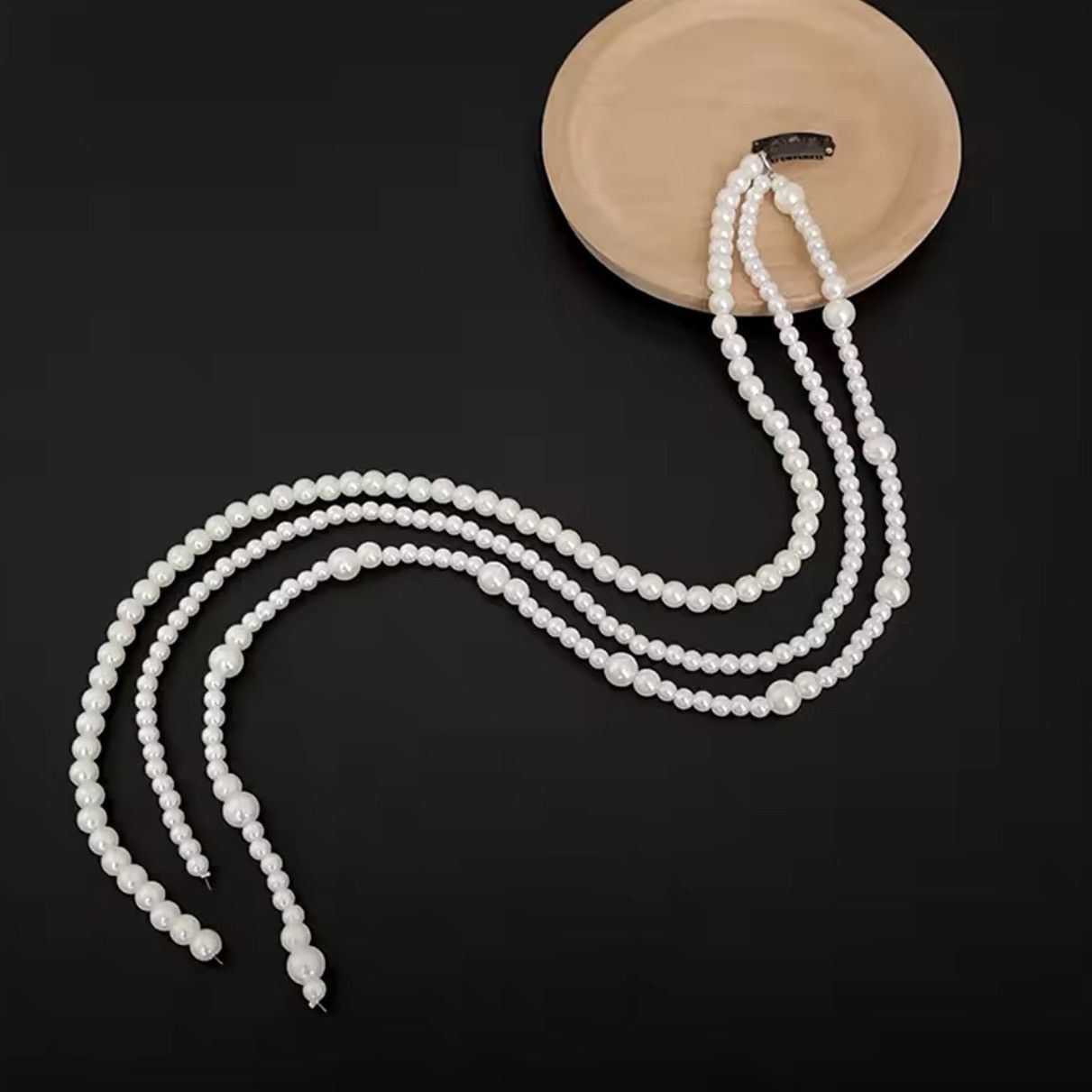 Guess 1pc Guess pearls tassels 6 choices Hair Clips Dreadlocks 19” Size ONE SIZE - 6 Thumbnail
