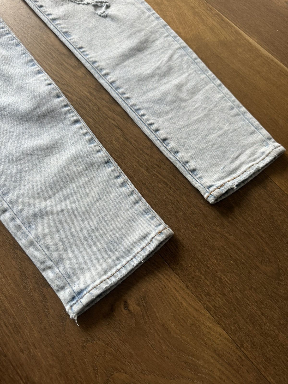 Amiri Amiri Jeans MX1 Tie Dye Distressed Skinny Denim Size US 34 / EU 50 - 7 Thumbnail