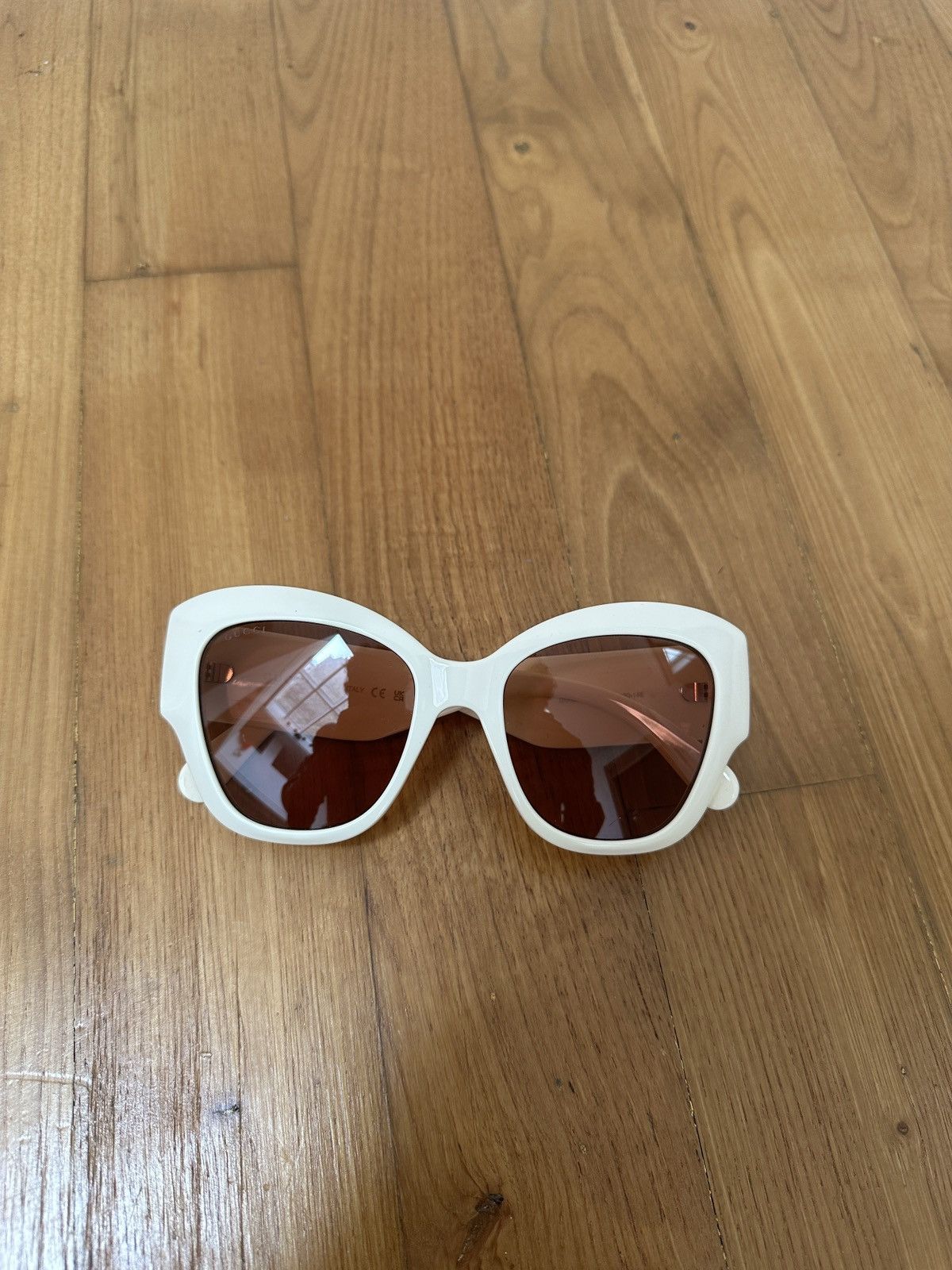 image of Gucci Sunglasses in Beige, Men's