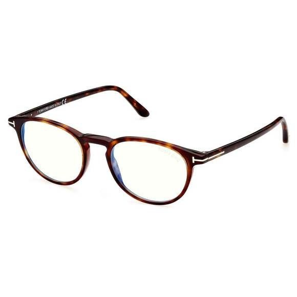 image of NWT Tom Ford Ft5803-B-054-51 51Mm Glasses in Brown, Men's