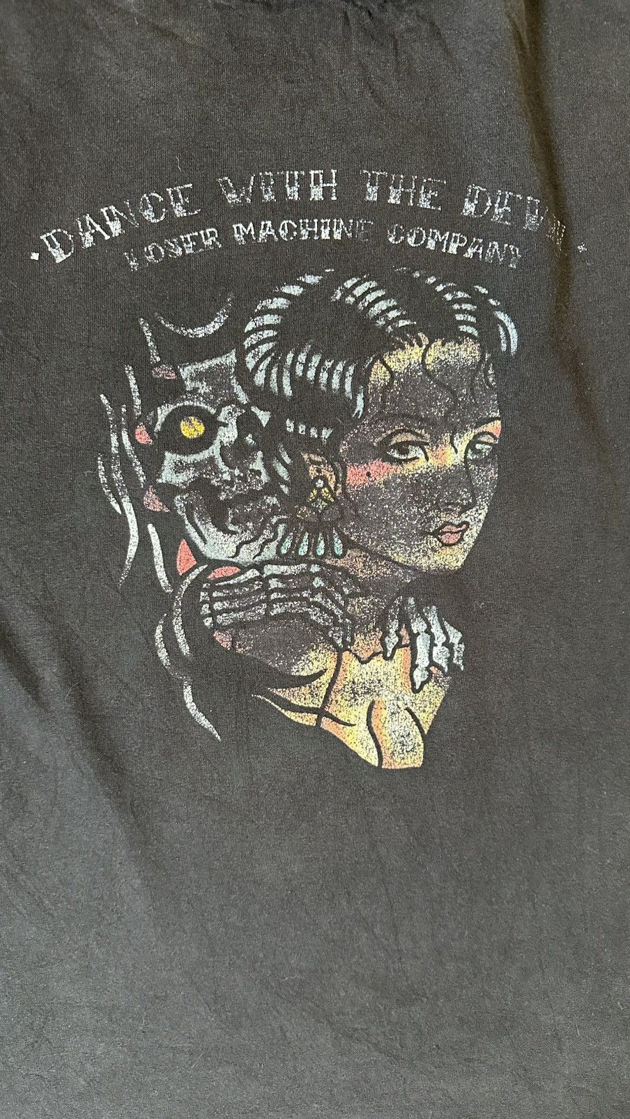 Loser Machine Company LMC DANCE WITH THE DEVIL WELL FADED TEE Size US XL / EU 56 / 4 - 2 Thumbnail